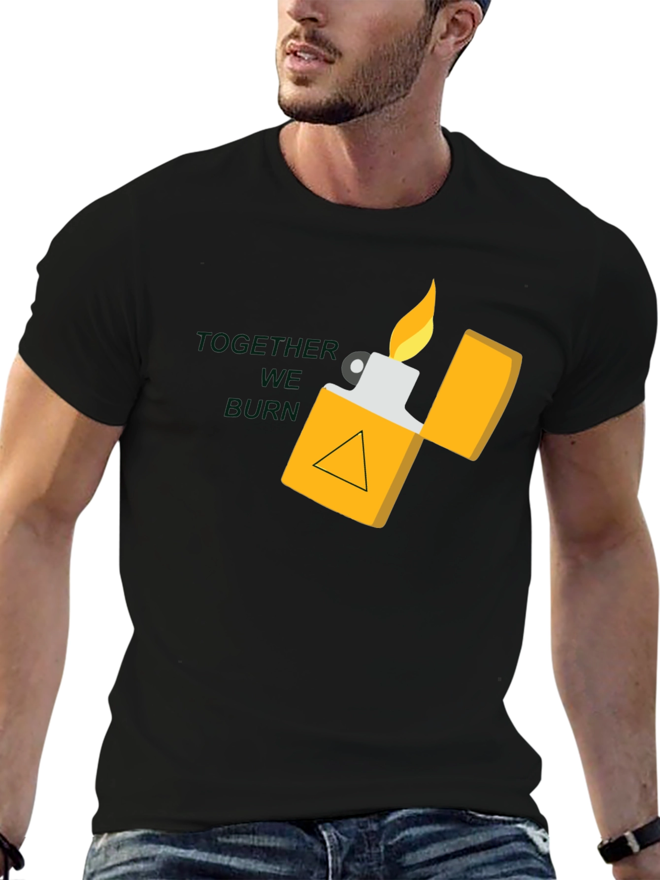 Lighter Graphic Tee - Together We Burn Shirt