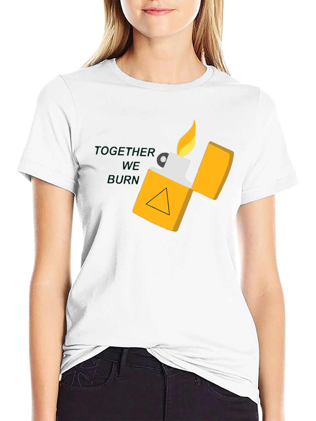 Lighter Graphic Tee - Together We Burn Shirt