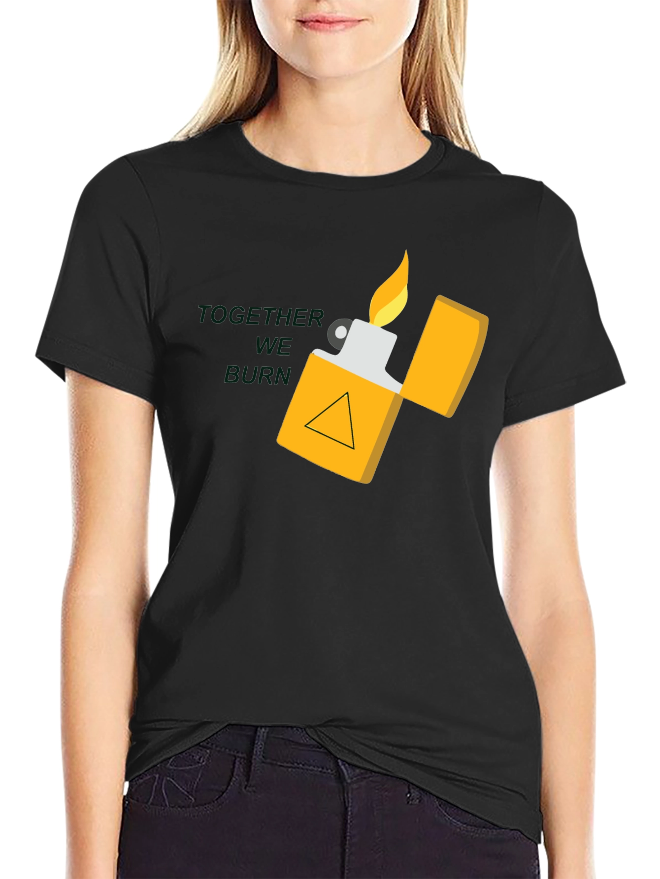 Lighter Graphic Tee - Together We Burn Shirt