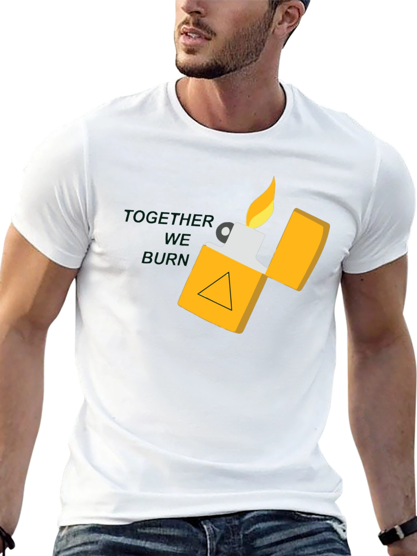 Lighter Graphic Tee - Together We Burn Shirt
