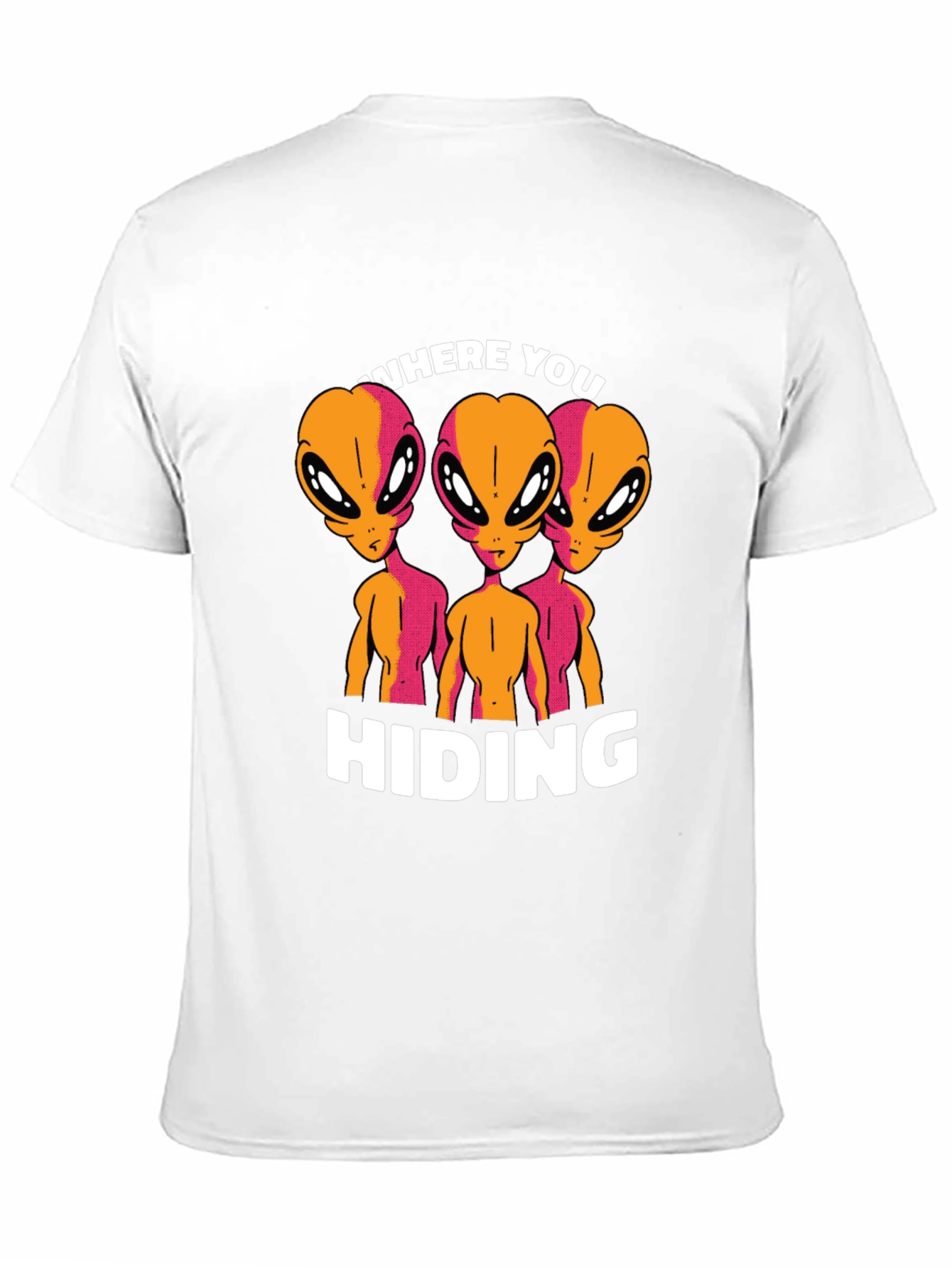 Alien Graphic T-Shirt - Where You Hiding?