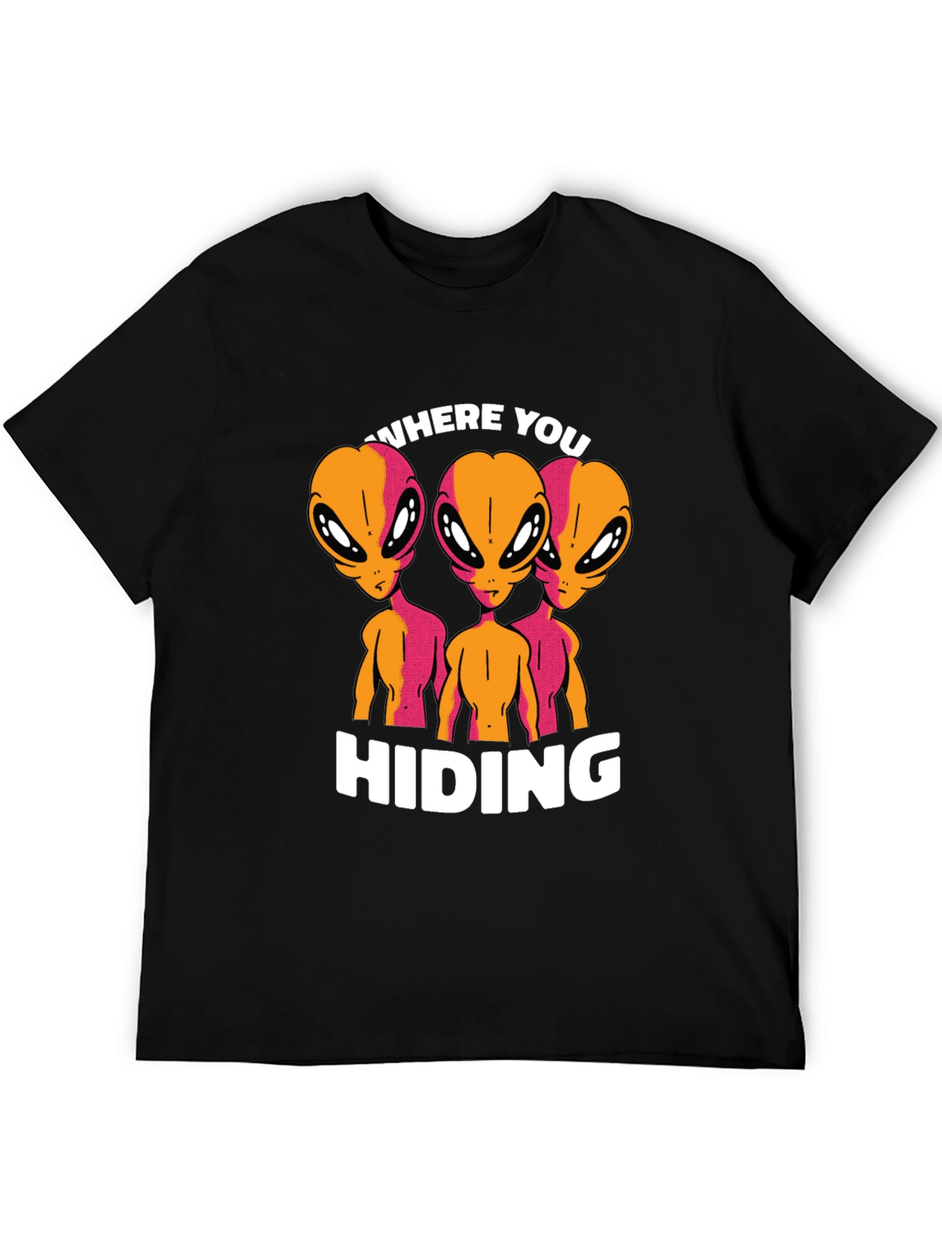 Alien Graphic T-Shirt - Where You Hiding?