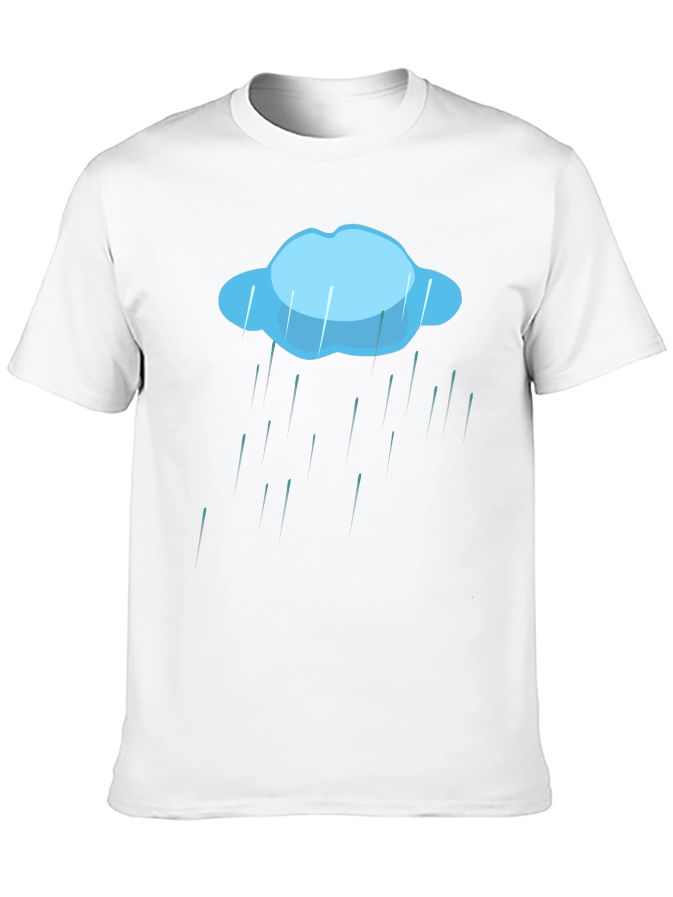 Rain Cloud Graphic Tee - Weather T-Shirt