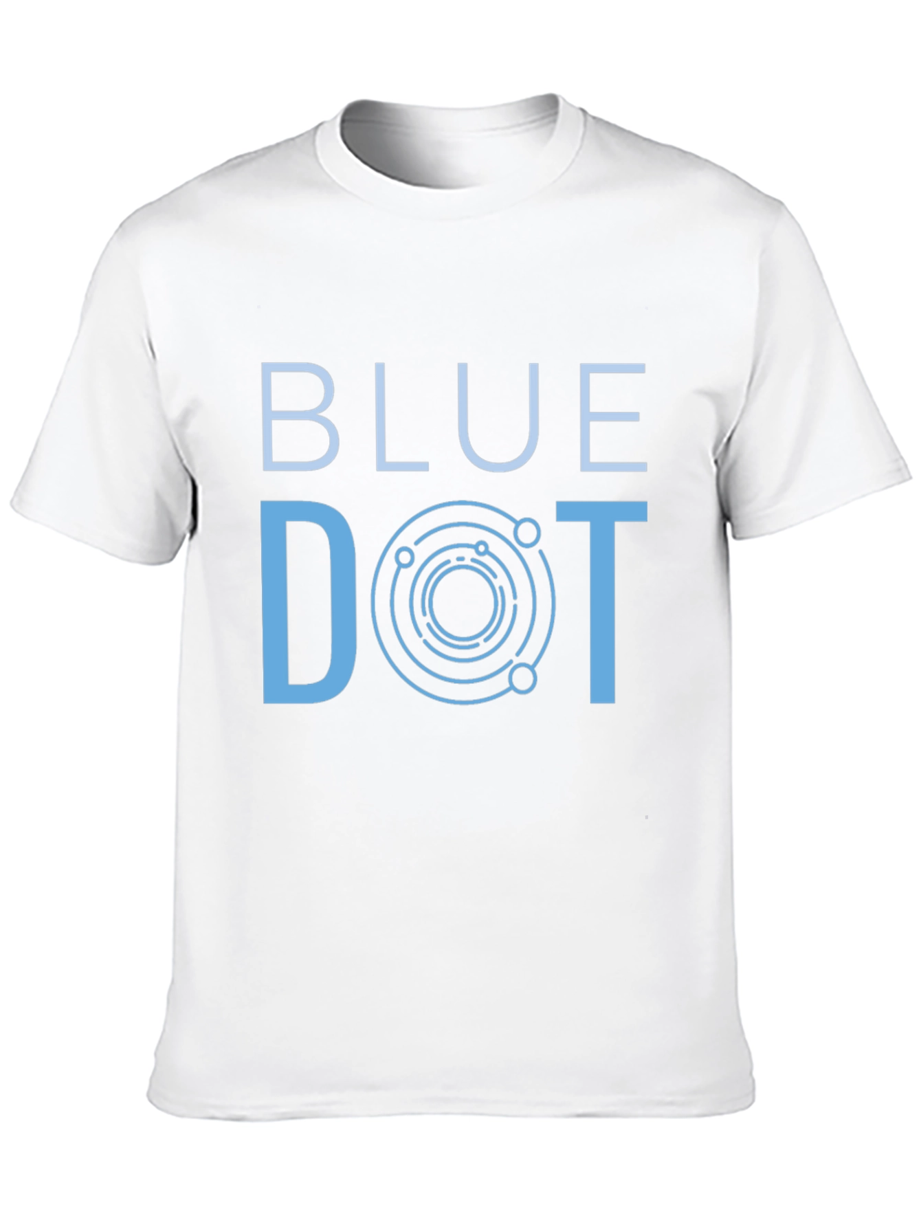 Blue Dot Graphic T-Shirt - Space Theme