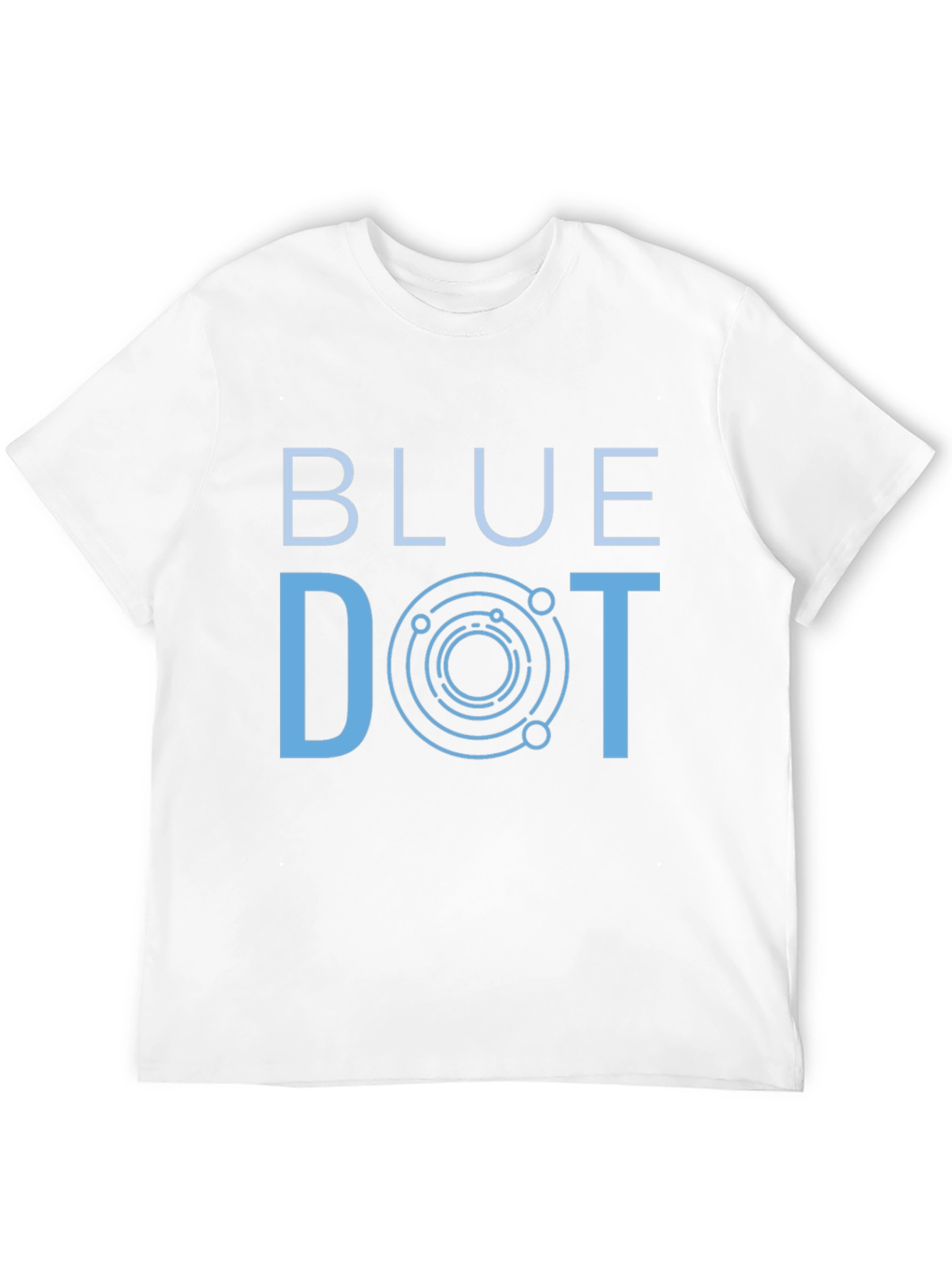 Blue Dot Graphic T-Shirt - Space Theme