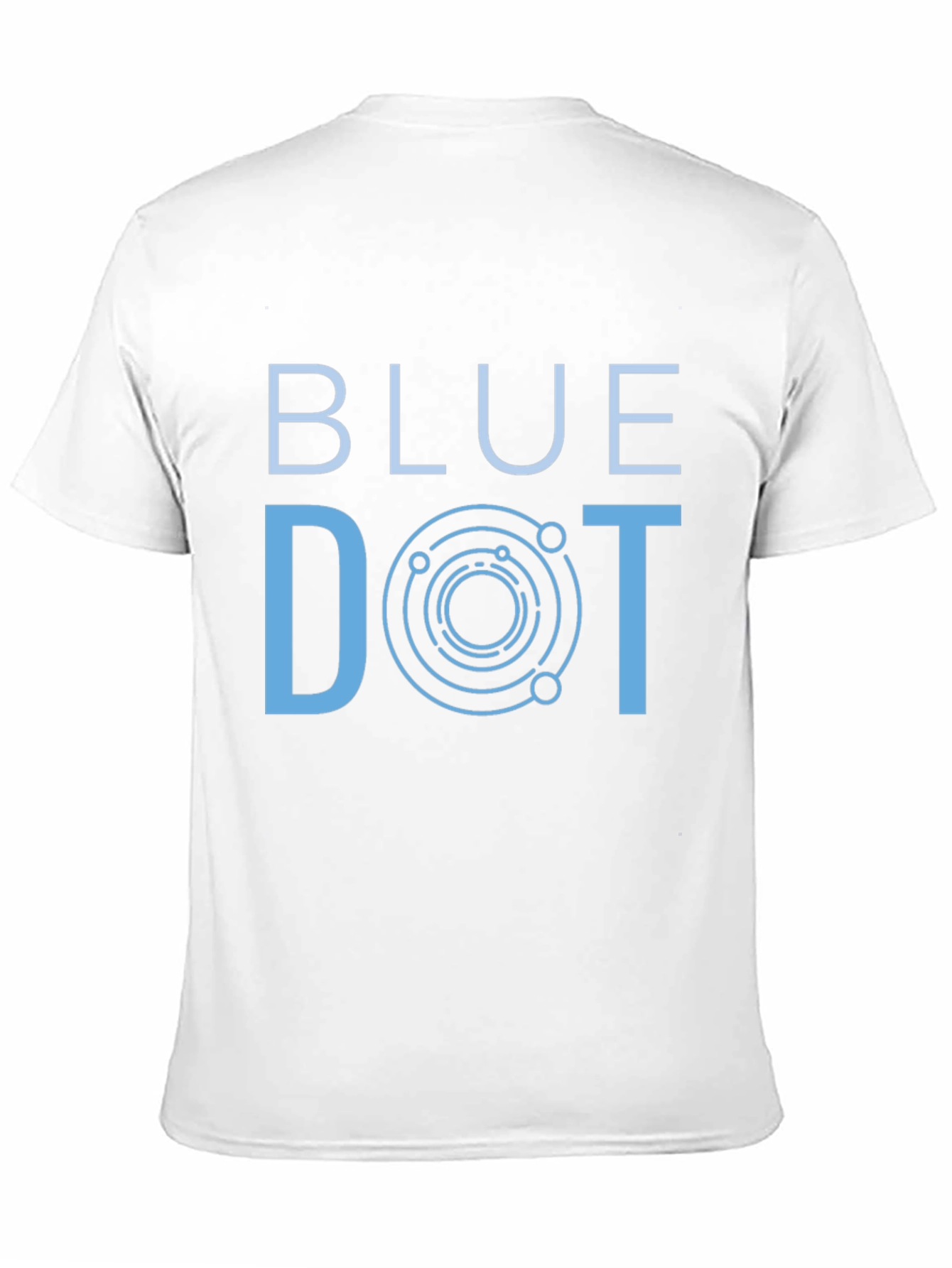 Blue Dot Graphic T-Shirt - Space Theme