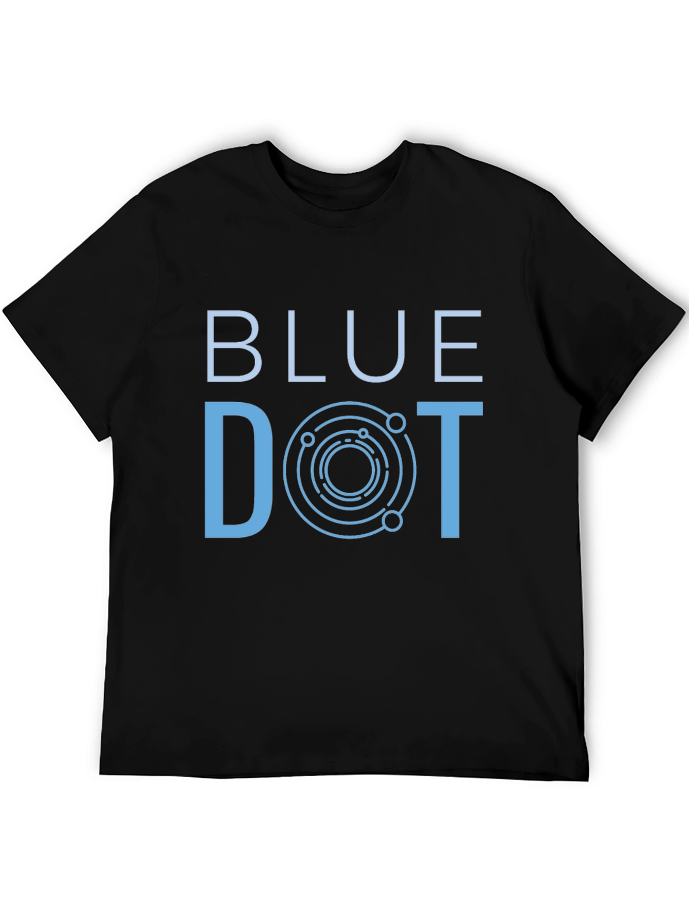 Blue Dot Graphic T-Shirt - Space Theme