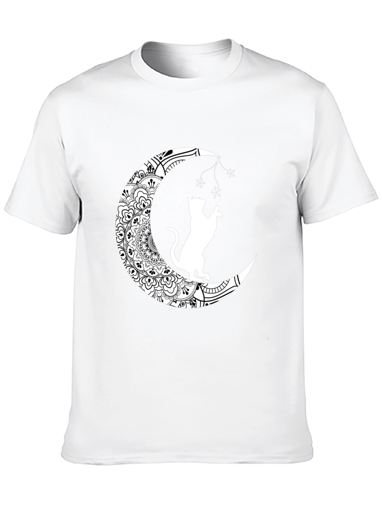Cat on the Moon Graphic Tee