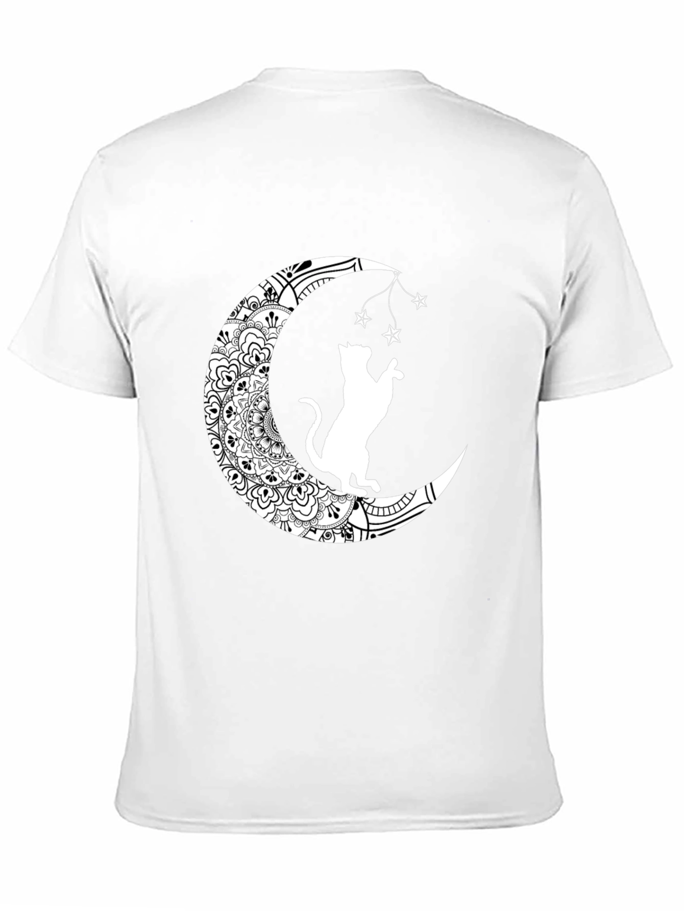 Cat on the Moon Graphic Tee