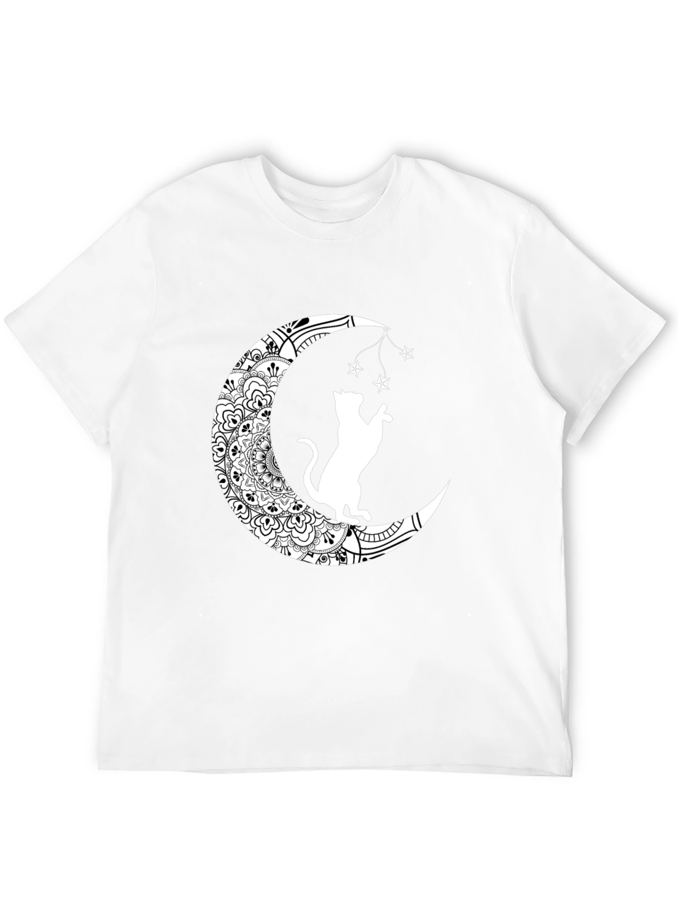 Cat on the Moon Graphic Tee