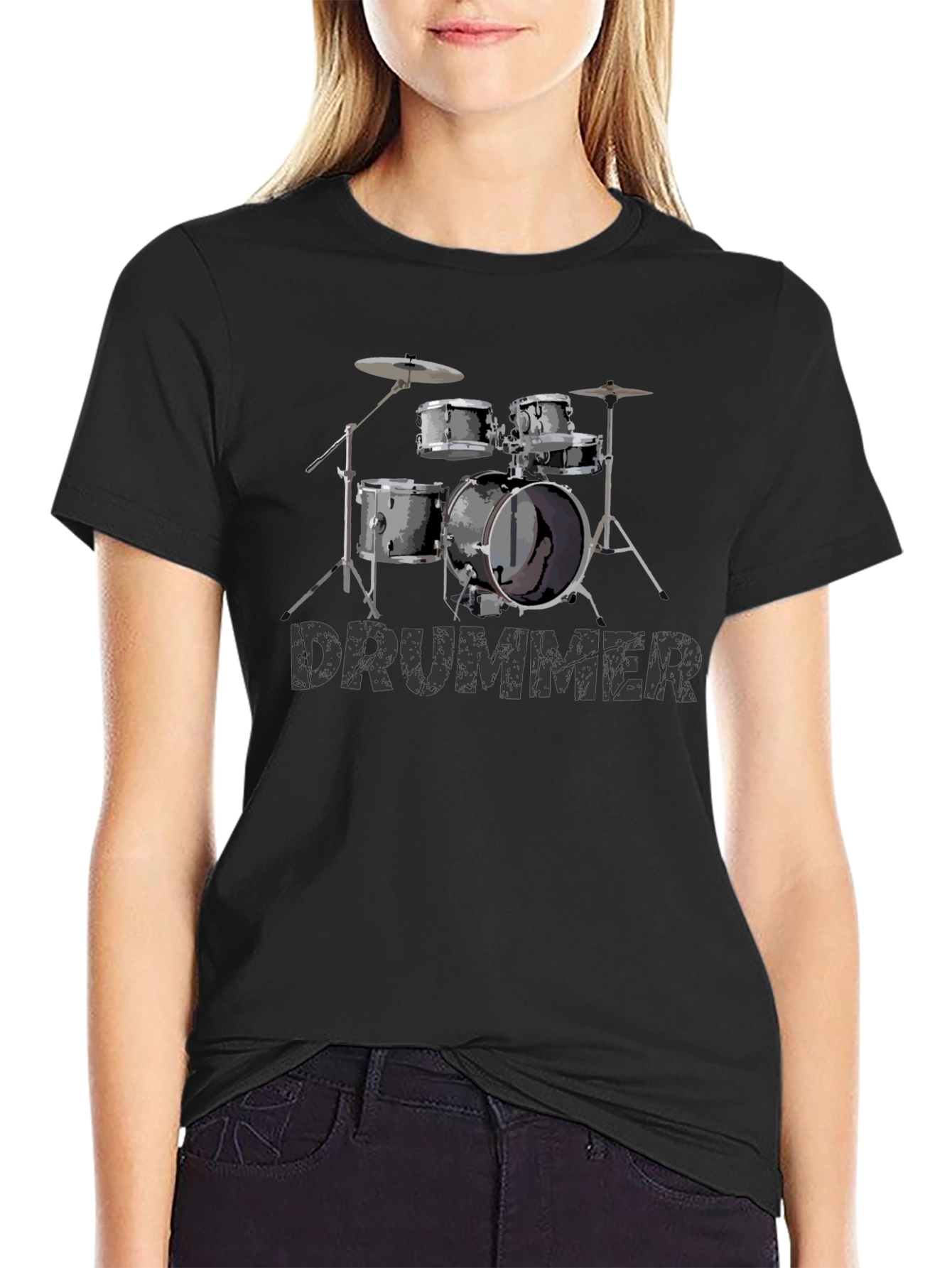 Drummer T-Shirt - Black