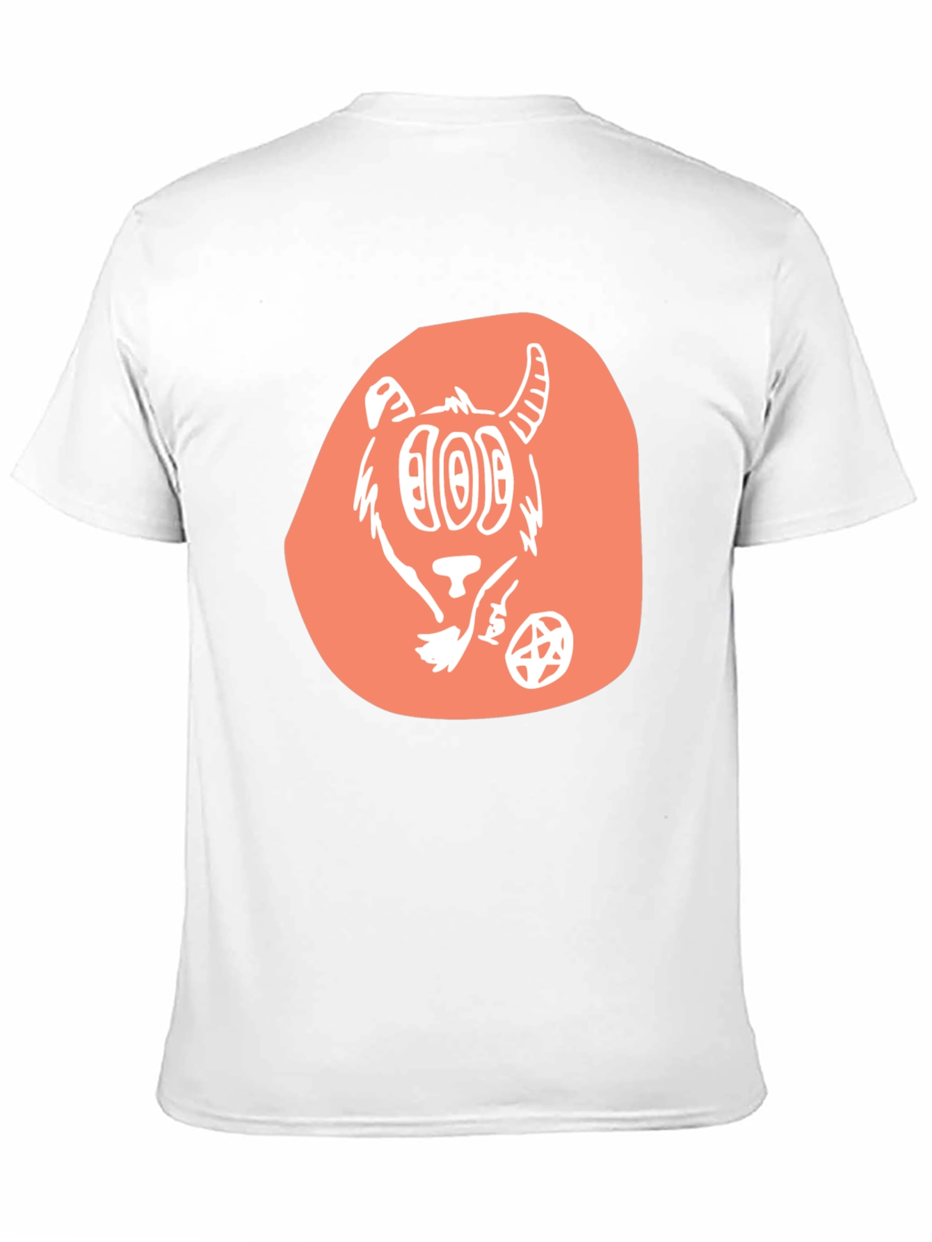 Graphic Tee - Cartoon Goat Design