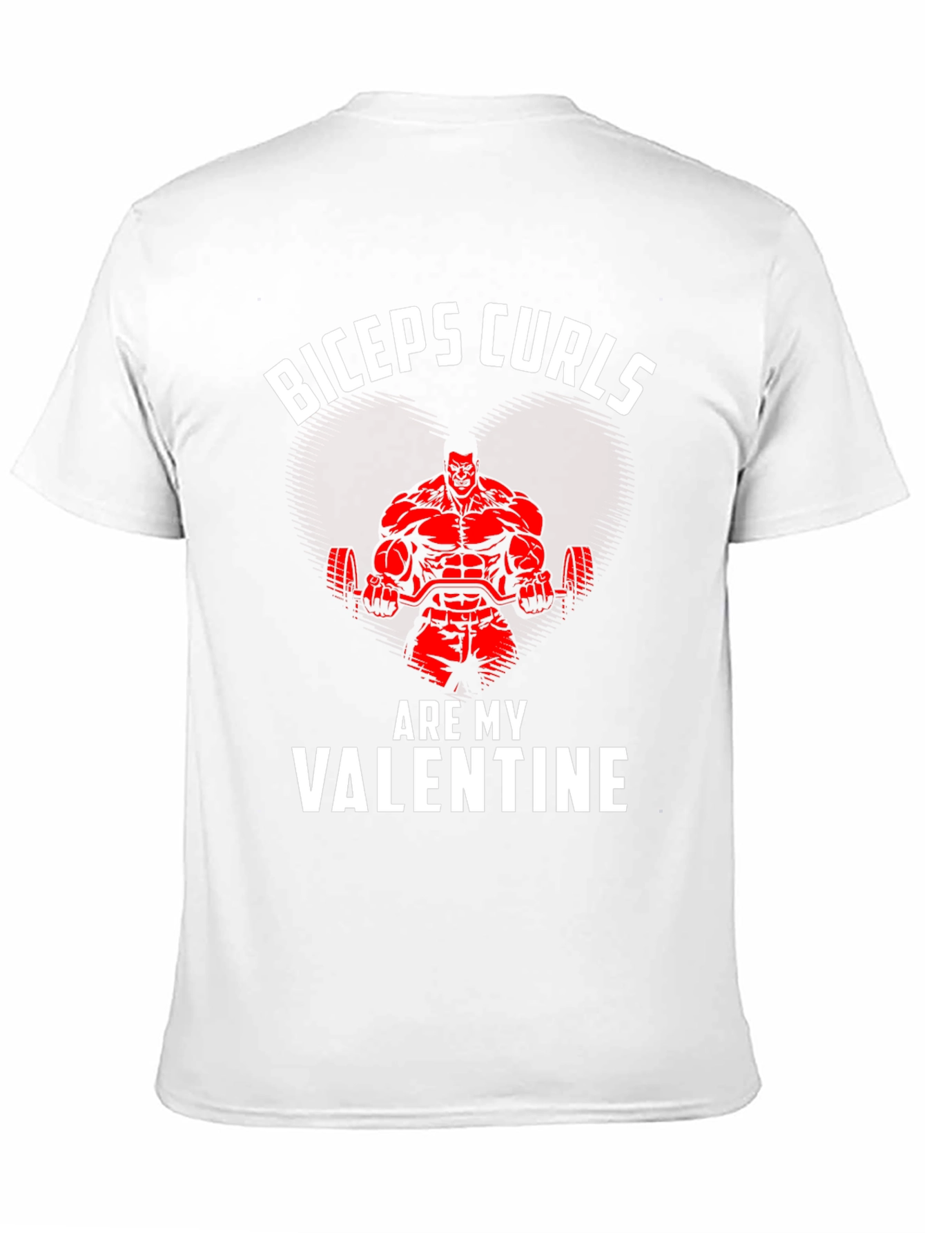 Biceps Curls Valentines Day T-Shirt