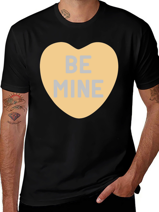 Be Mine Heart Valentines Day T-Shirt