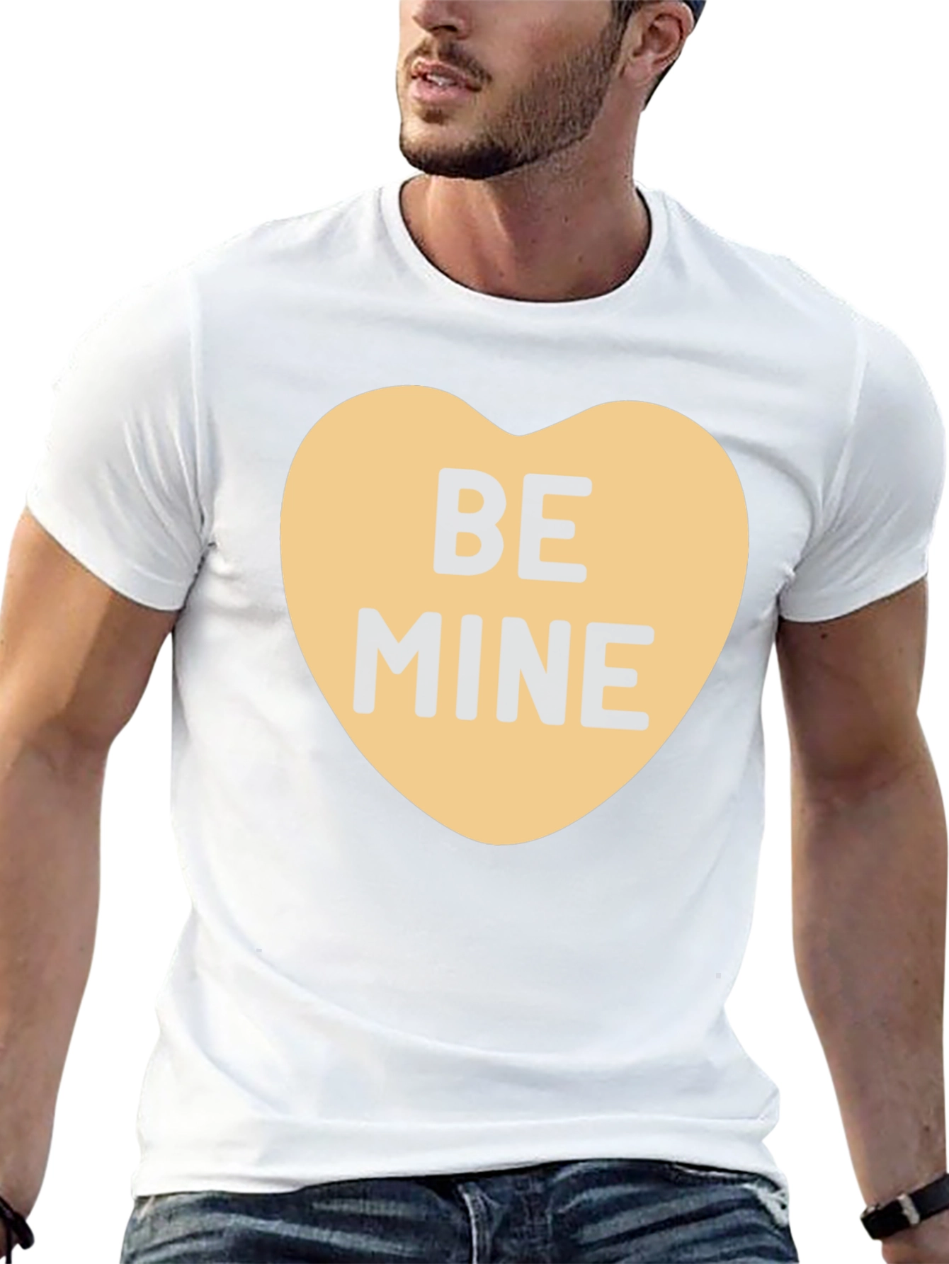 Be Mine Heart Valentines Day T-Shirt