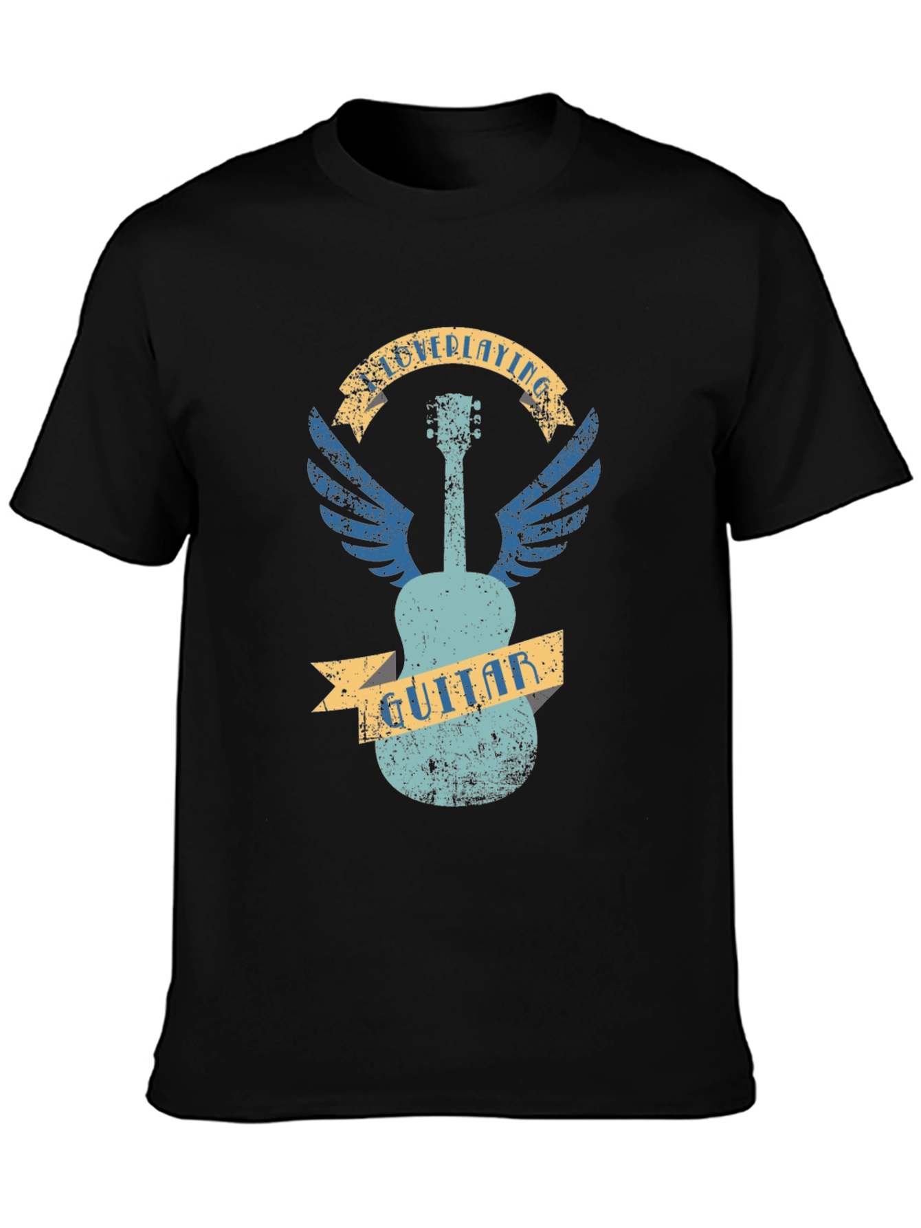 Guitar Wings Graphic T-Shirt
