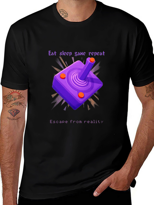 Eat Sleep Game Repeat T-Shirt