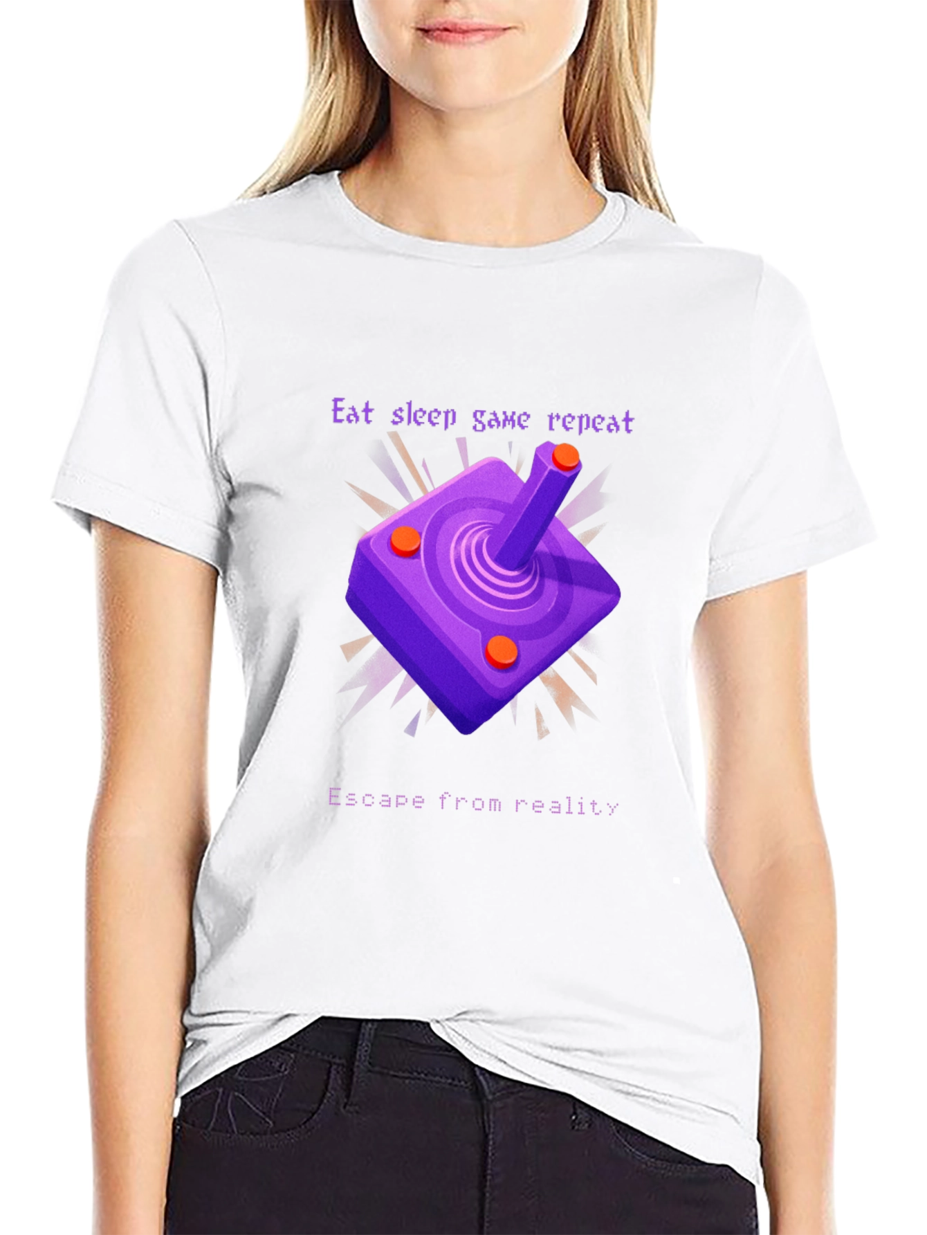 Eat Sleep Game Repeat T-Shirt