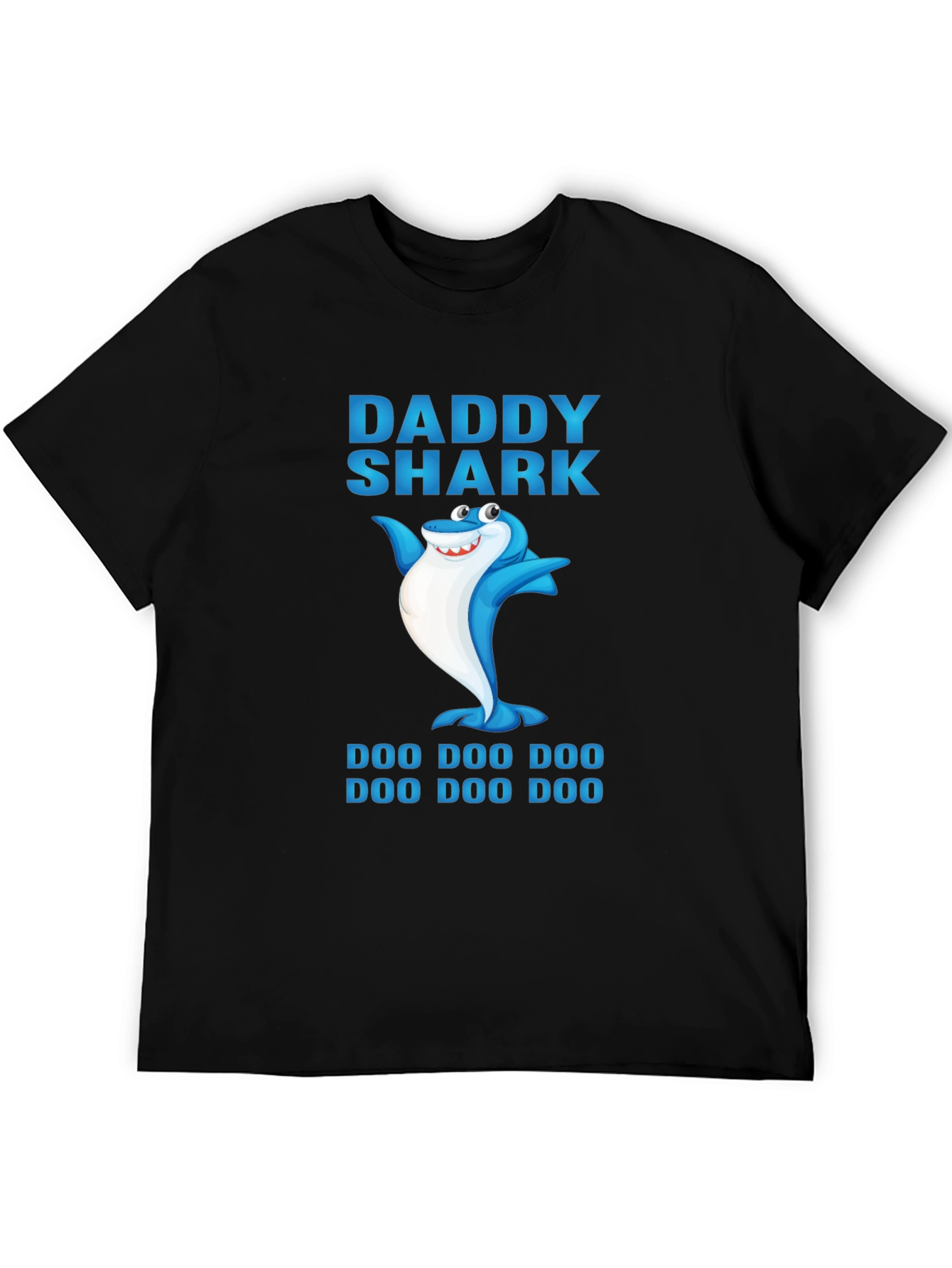 Daddy Shark Graphic Tee - Fun Family T-Shirt