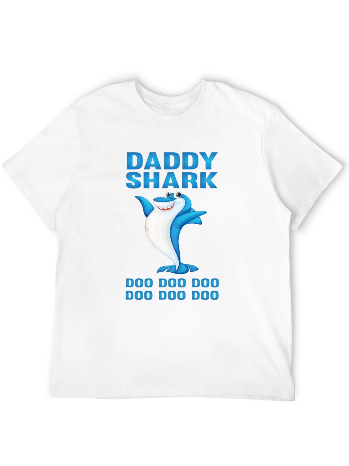 Daddy Shark Graphic Tee - Fun Family T-Shirt