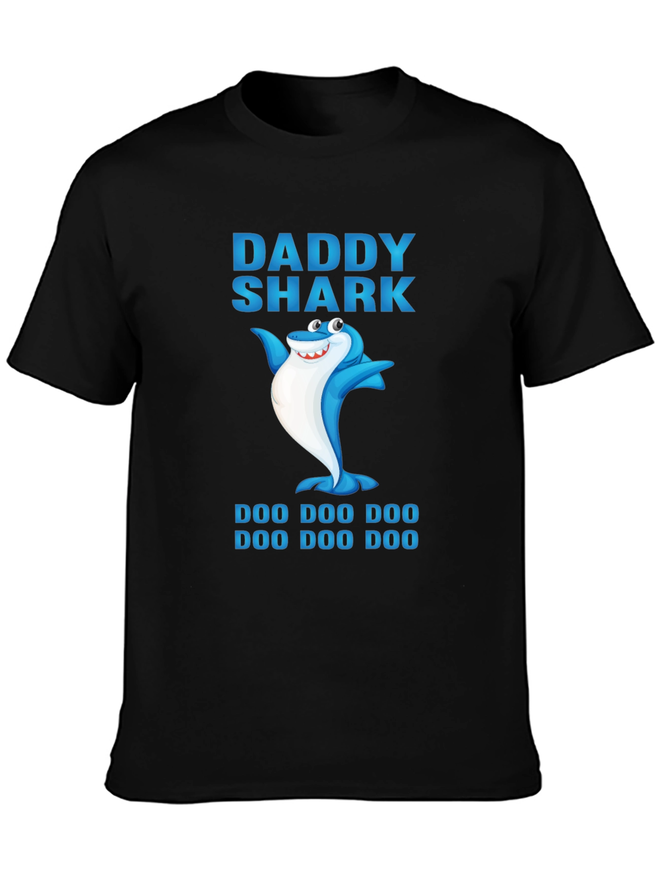 Daddy Shark Graphic Tee - Fun Family T-Shirt