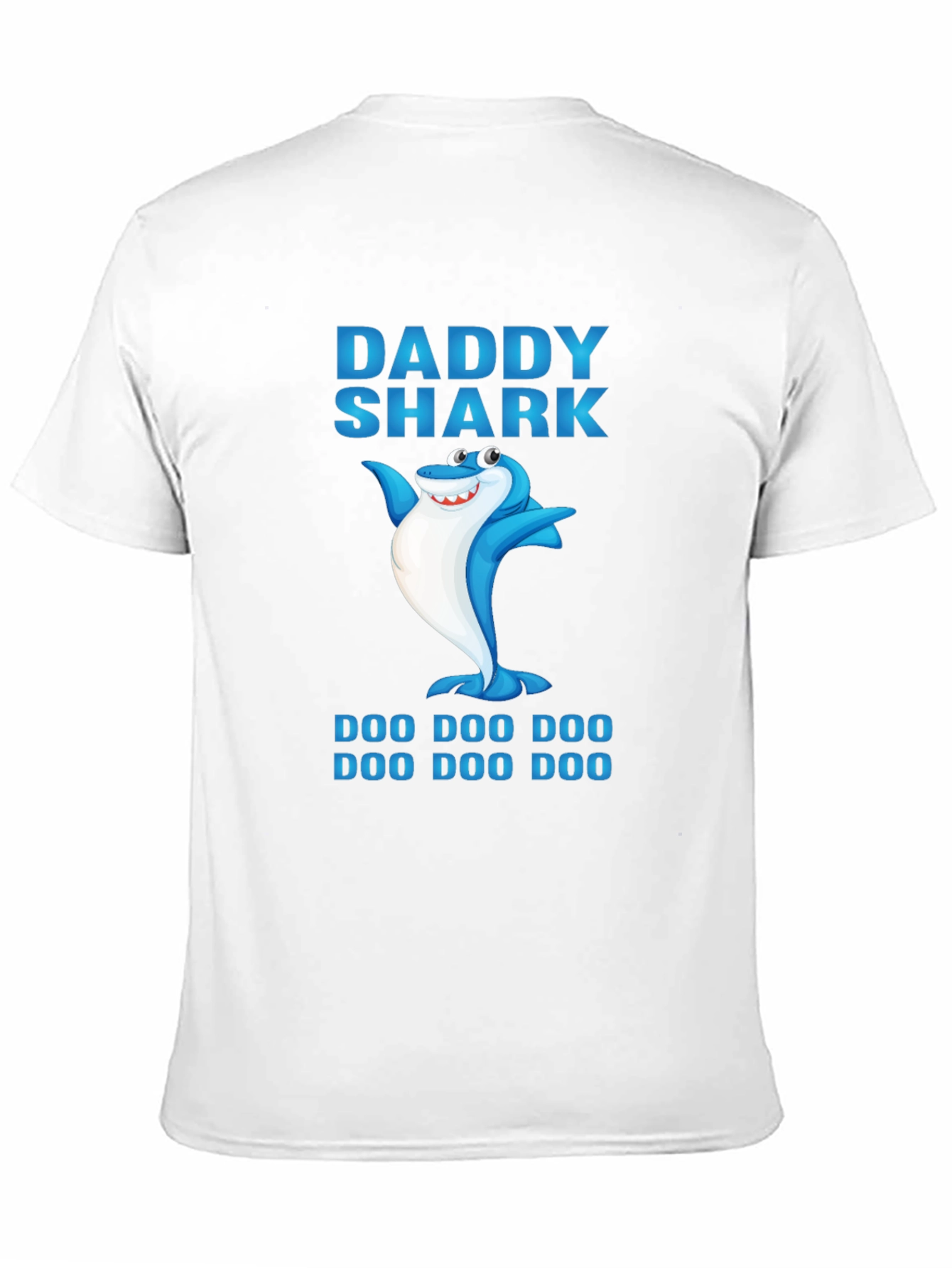 Daddy Shark Graphic Tee - Fun Family T-Shirt