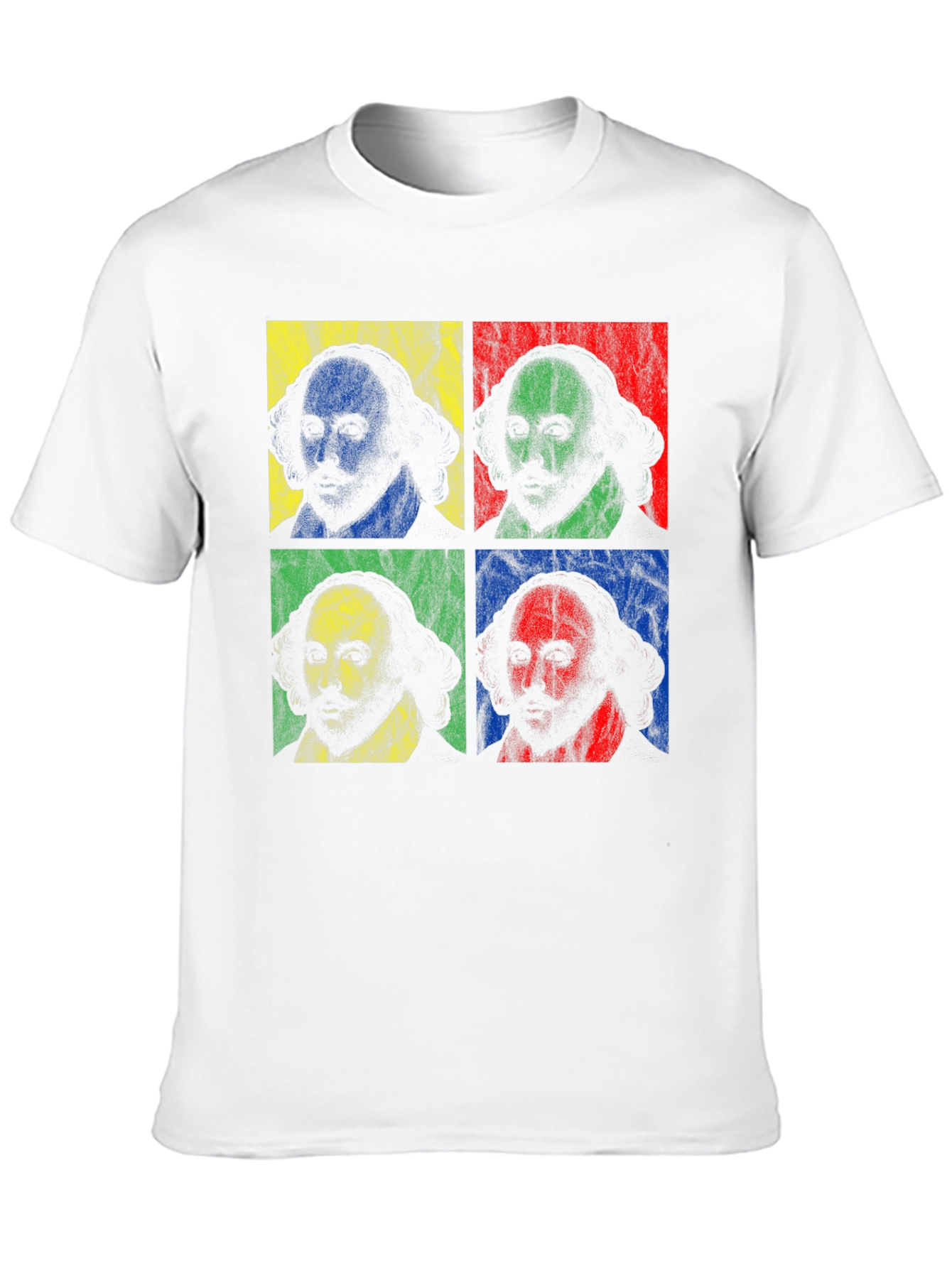 Shakespeare Pop Art T-Shirt - Literary Style