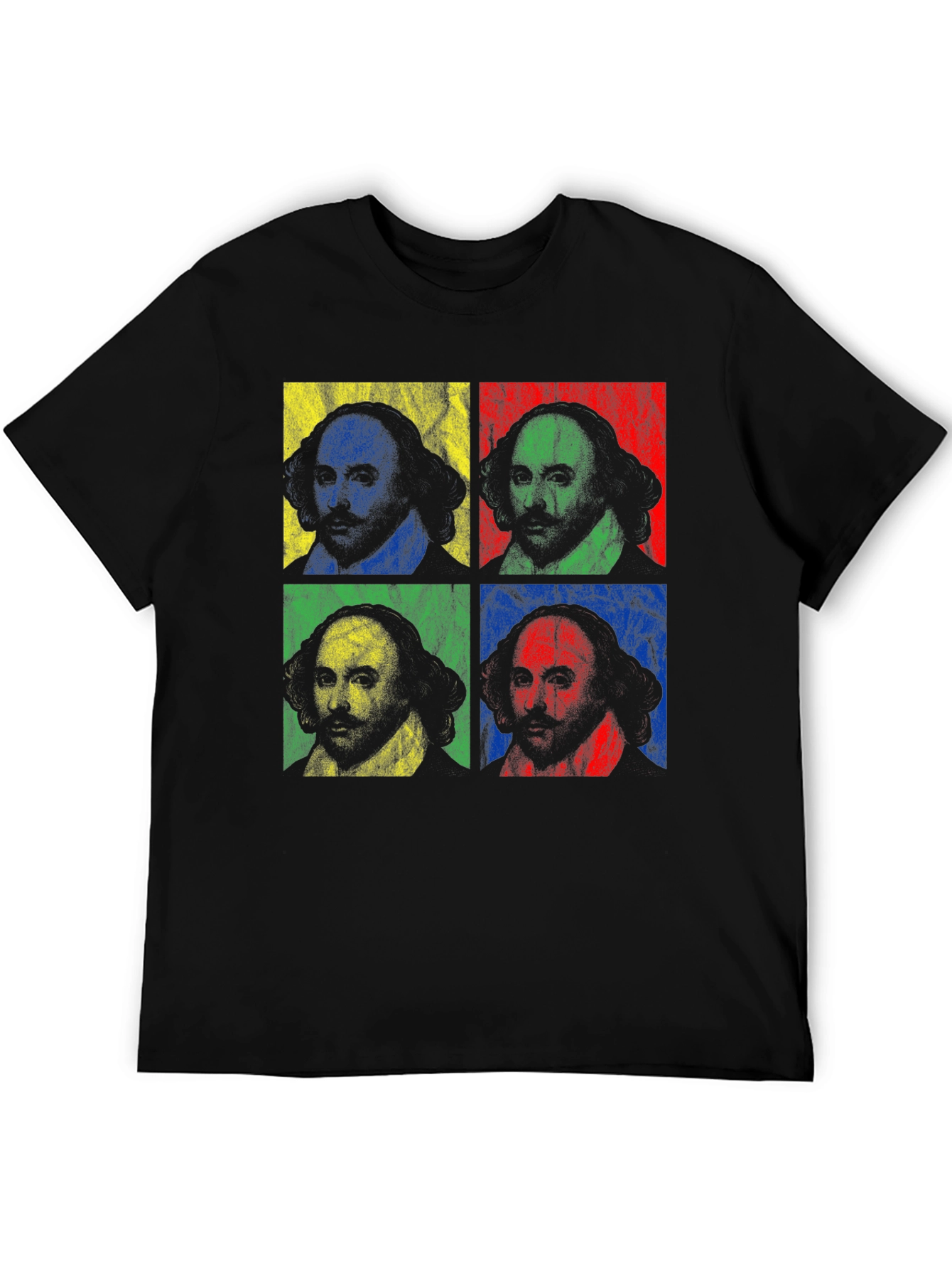Shakespeare Pop Art T-Shirt - Literary Style