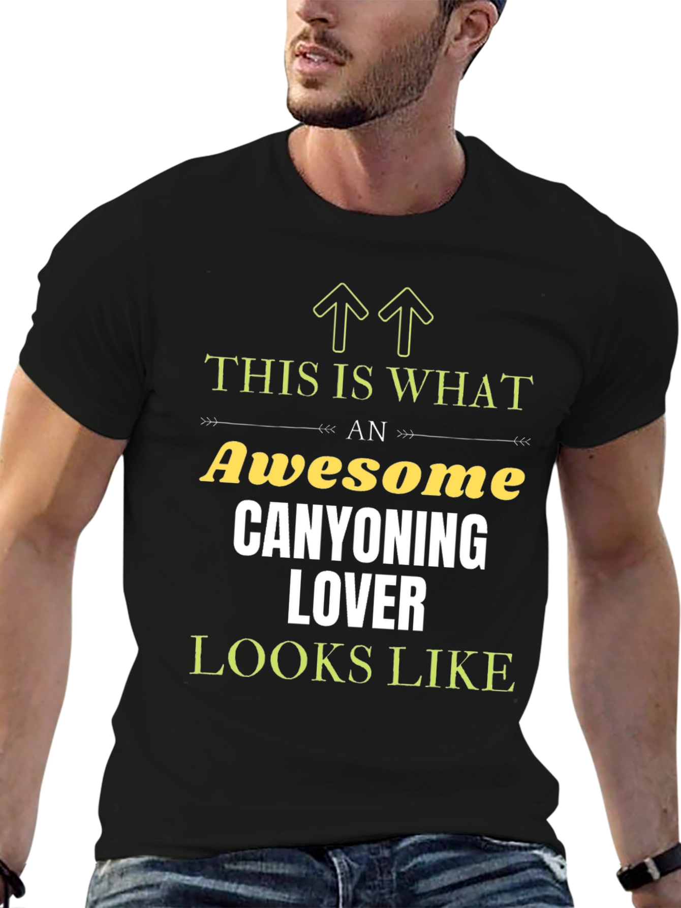 Awesome Canyoning Lover Graphic T-Shirt