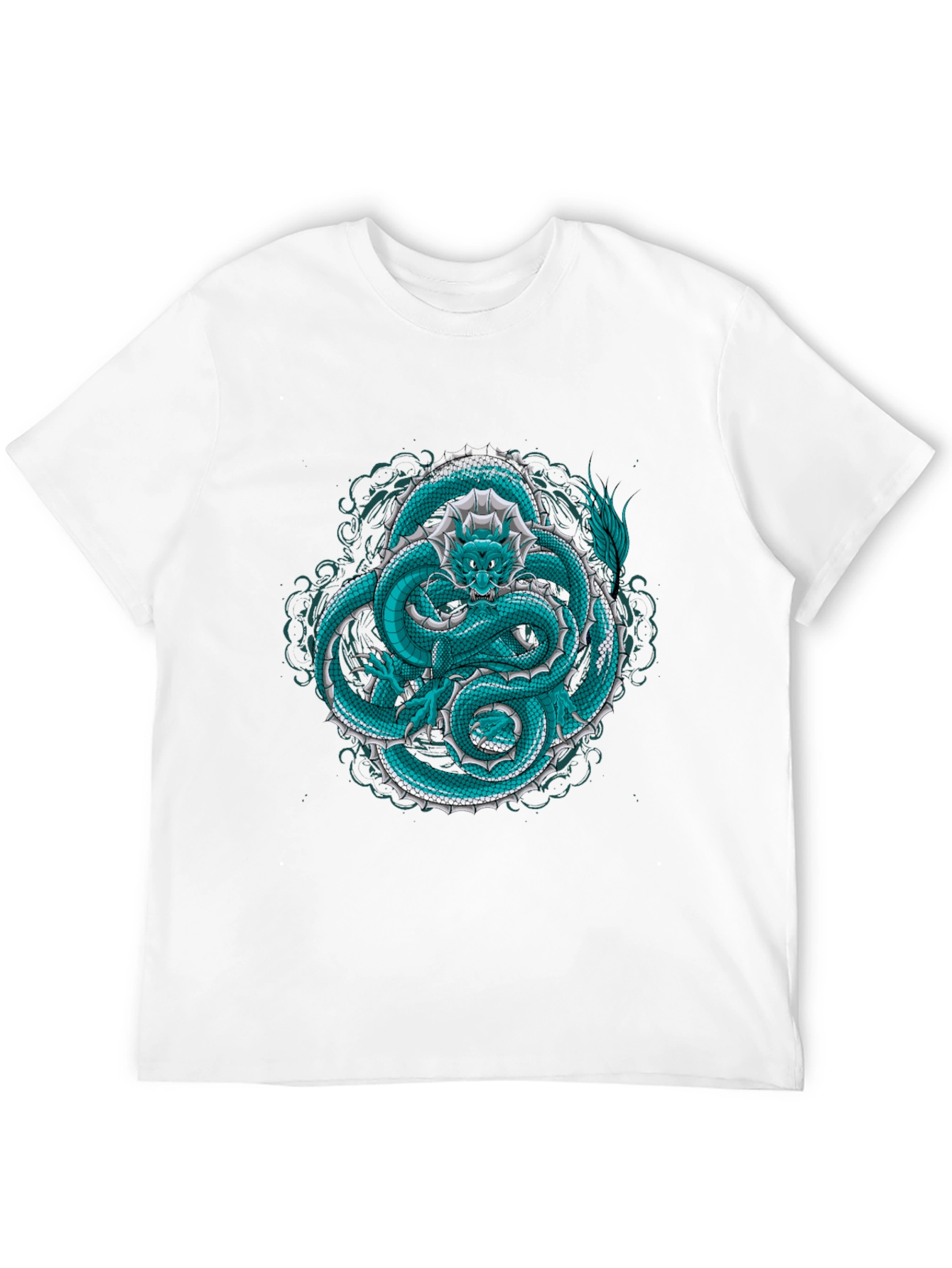 Dragon Graphic Tee - Cool Mythical Creature Shirt