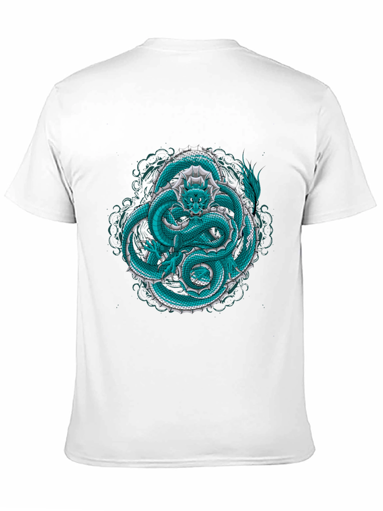 Dragon Graphic Tee - Cool Mythical Creature Shirt