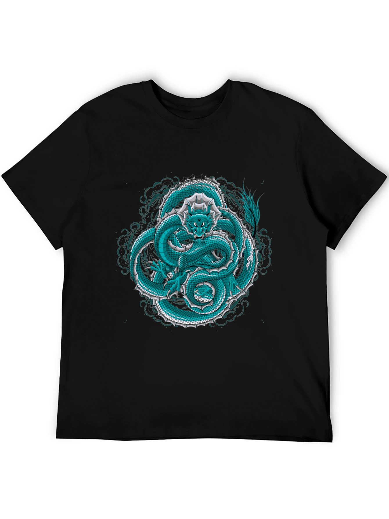 Dragon Graphic Tee - Cool Mythical Creature Shirt