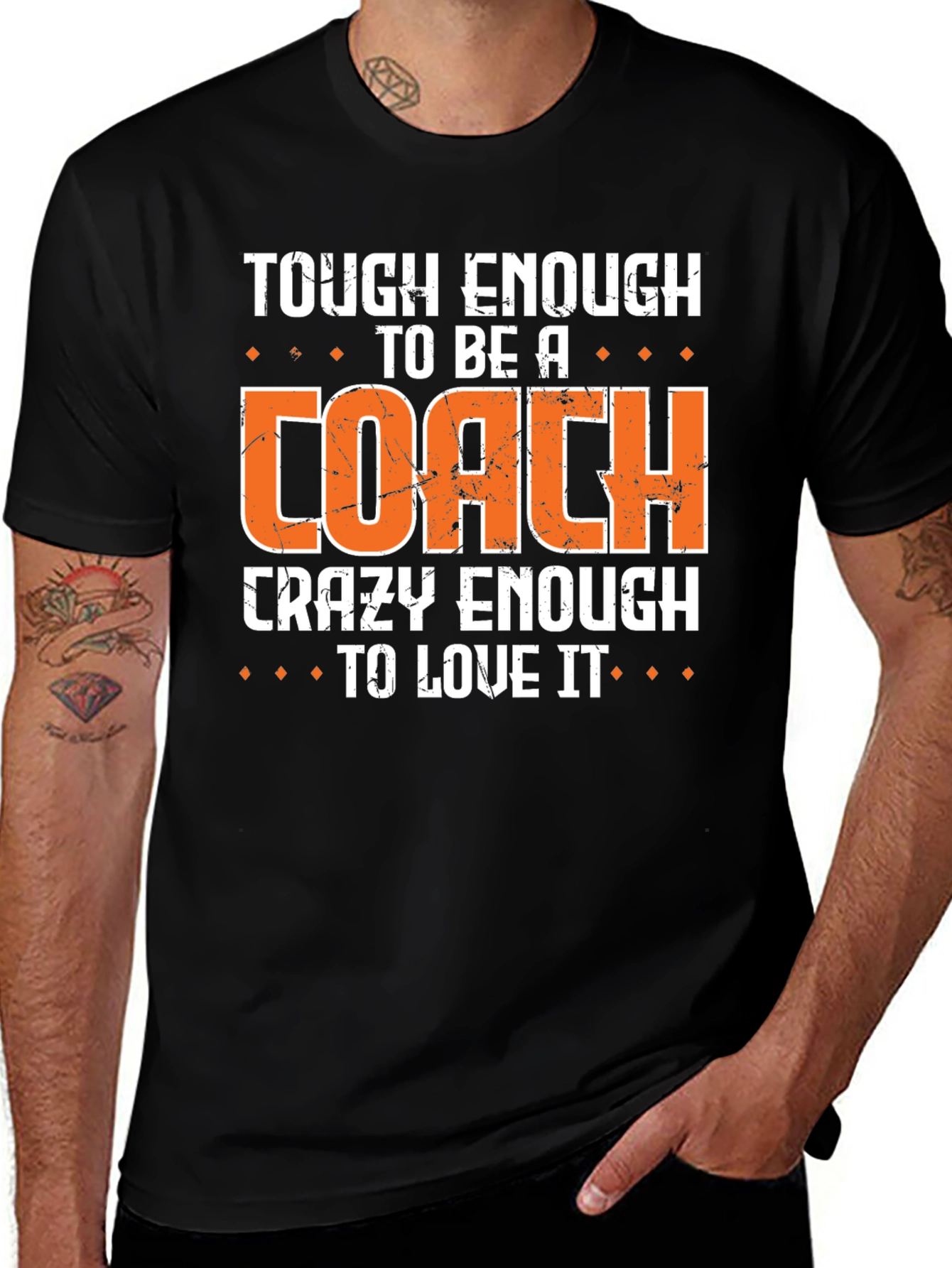 Tough Enough Coach Graphic Tee