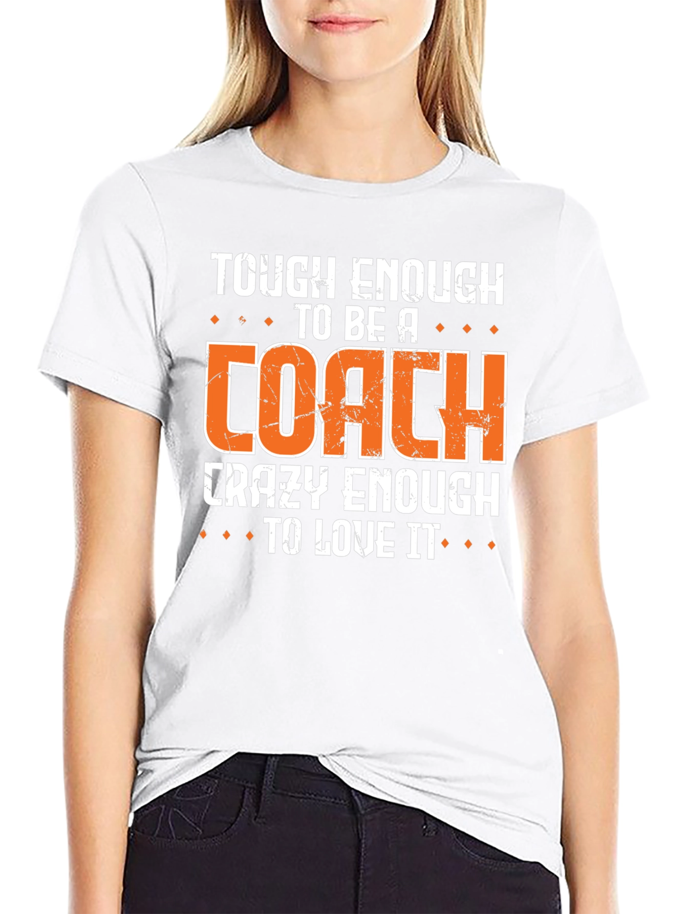 Tough Enough Coach Graphic Tee