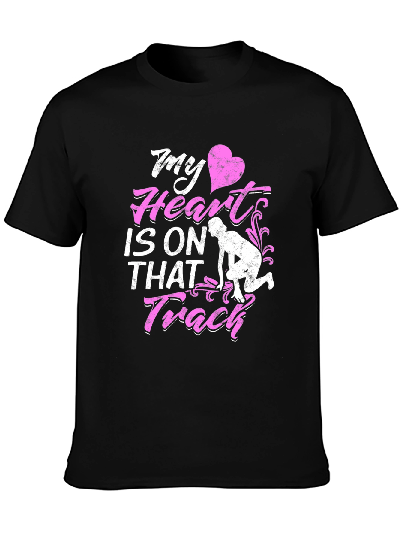 Track & Field Heart T-Shirt