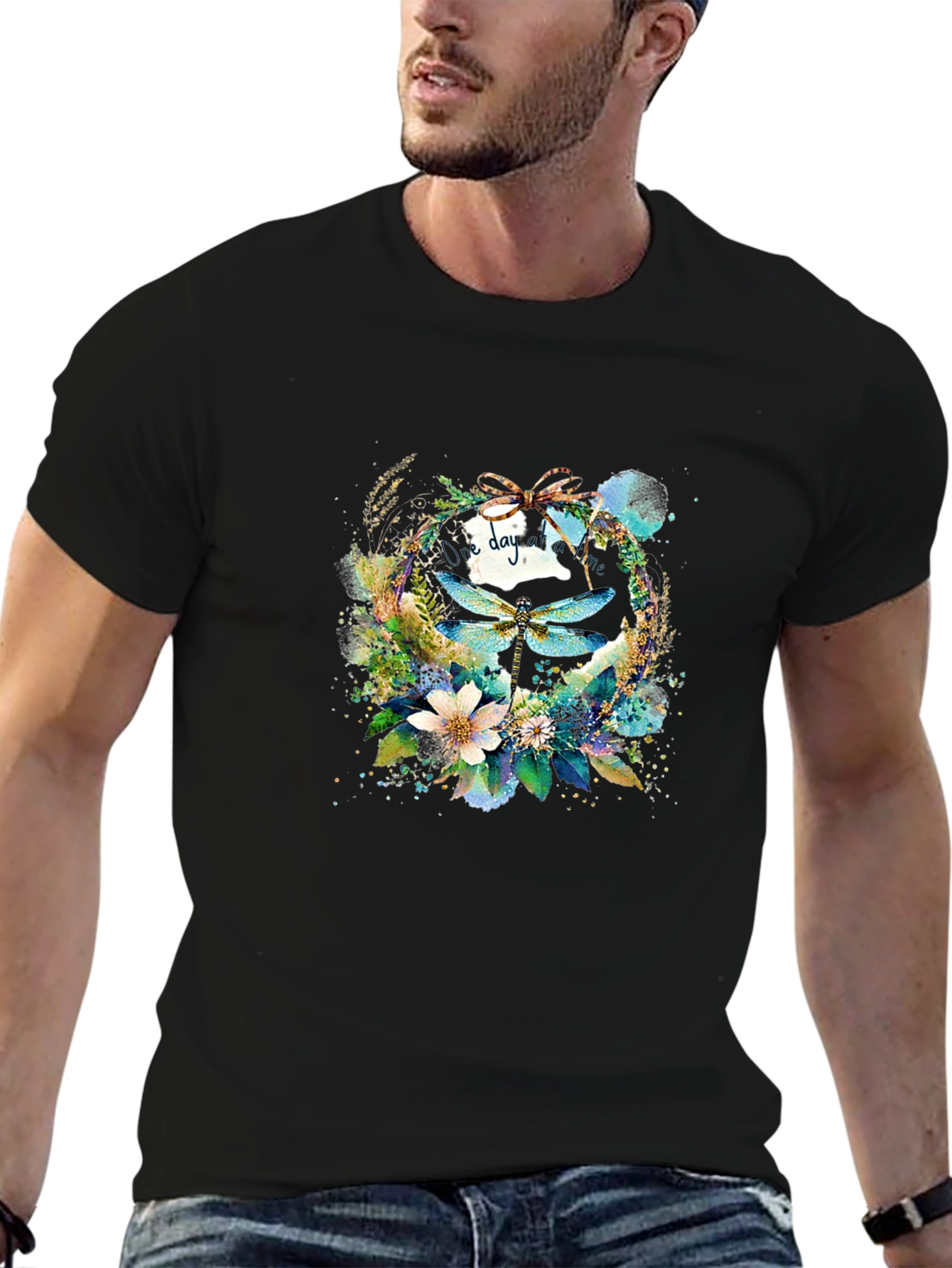 Dragonfly Wreath Graphic Tee