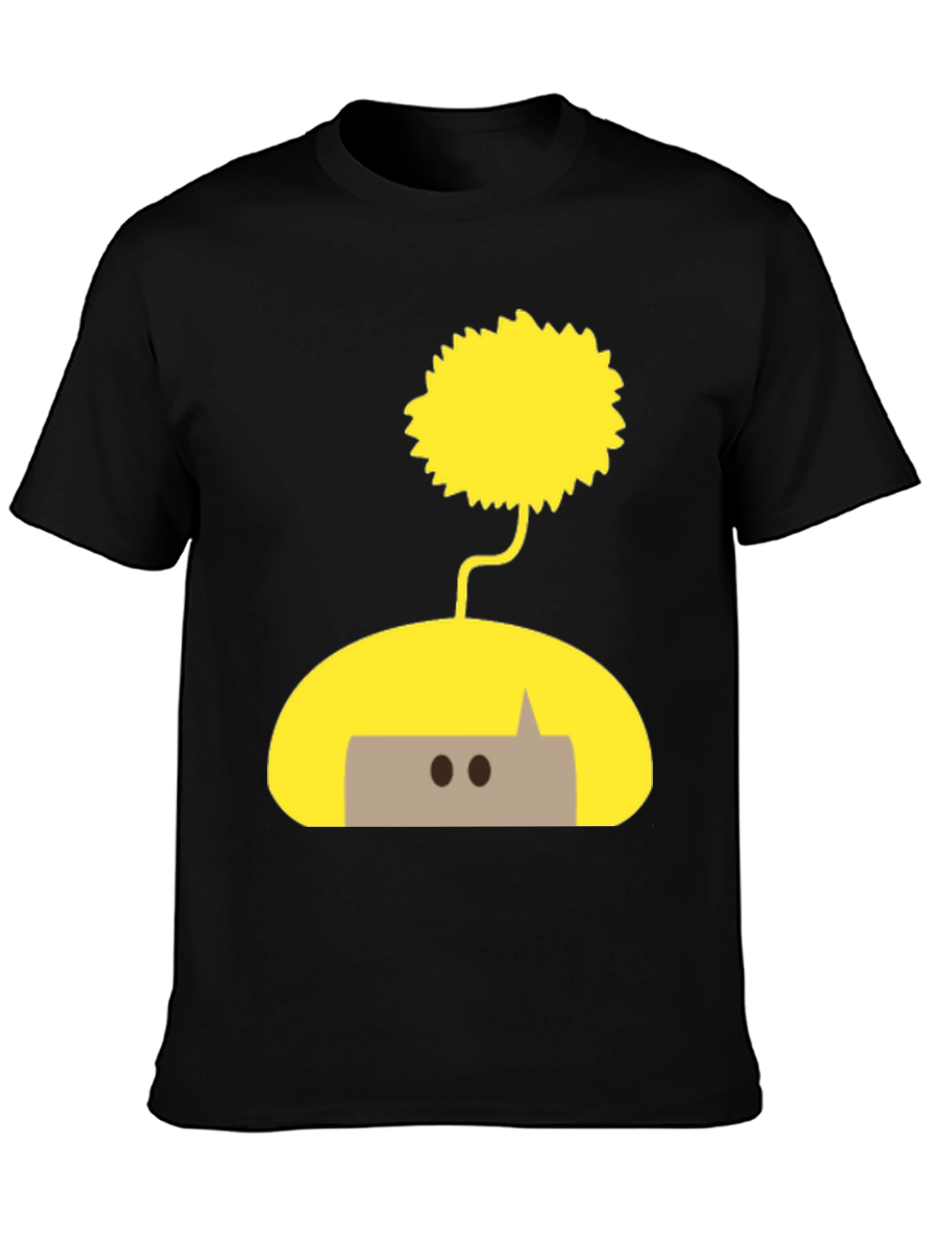 Whimsical Doodle T-Shirt - Unisex Black Tee