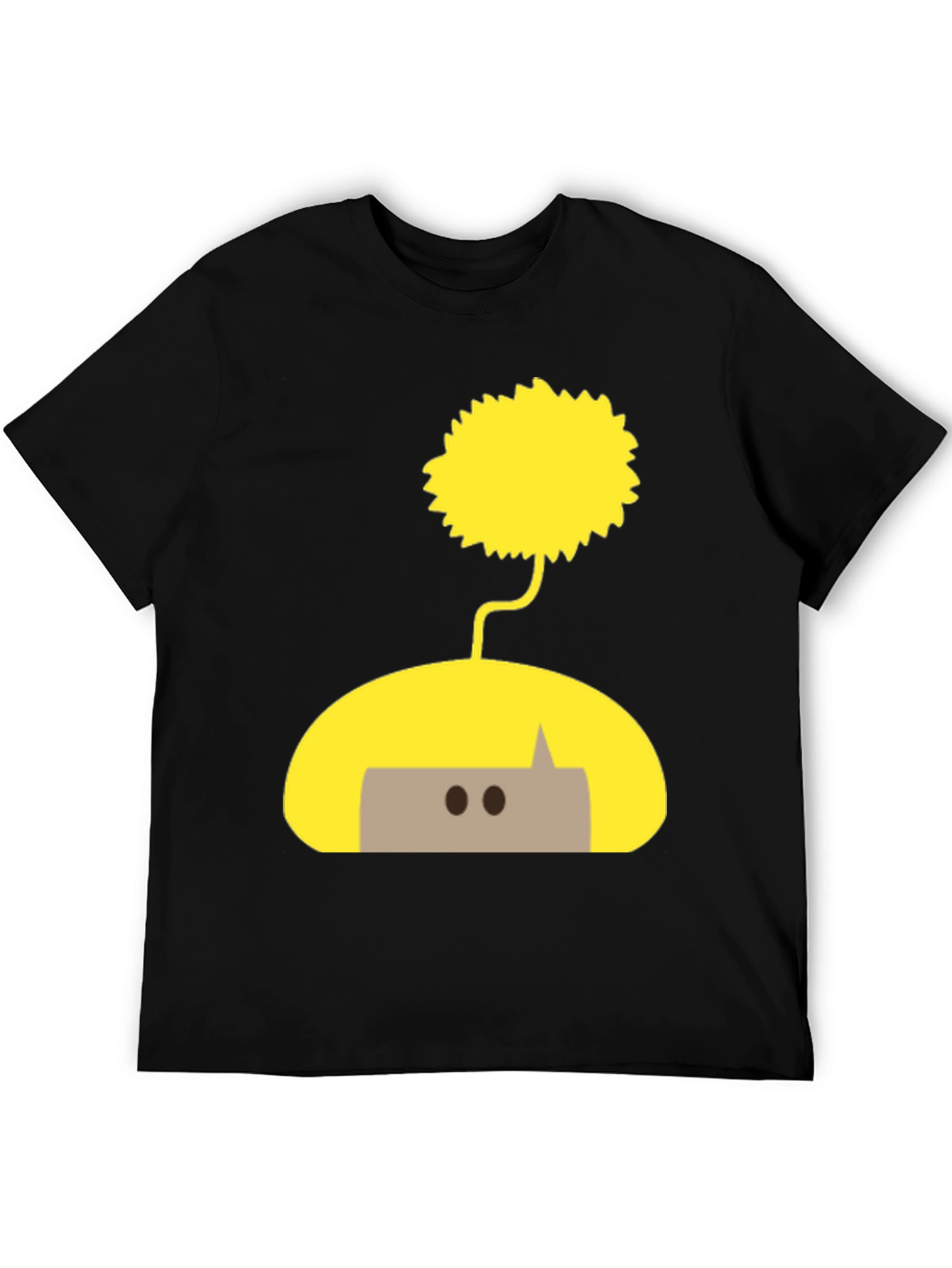Whimsical Doodle T-Shirt - Unisex Black Tee