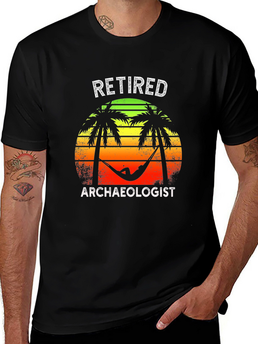Retired Archaeologist Graphic Tee