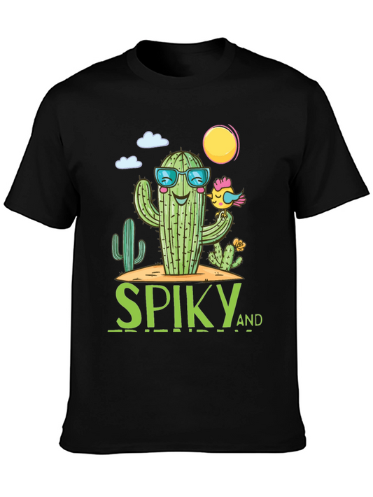 Spiky and Friends Cactus T-Shirt - Cool Summer Vibes!