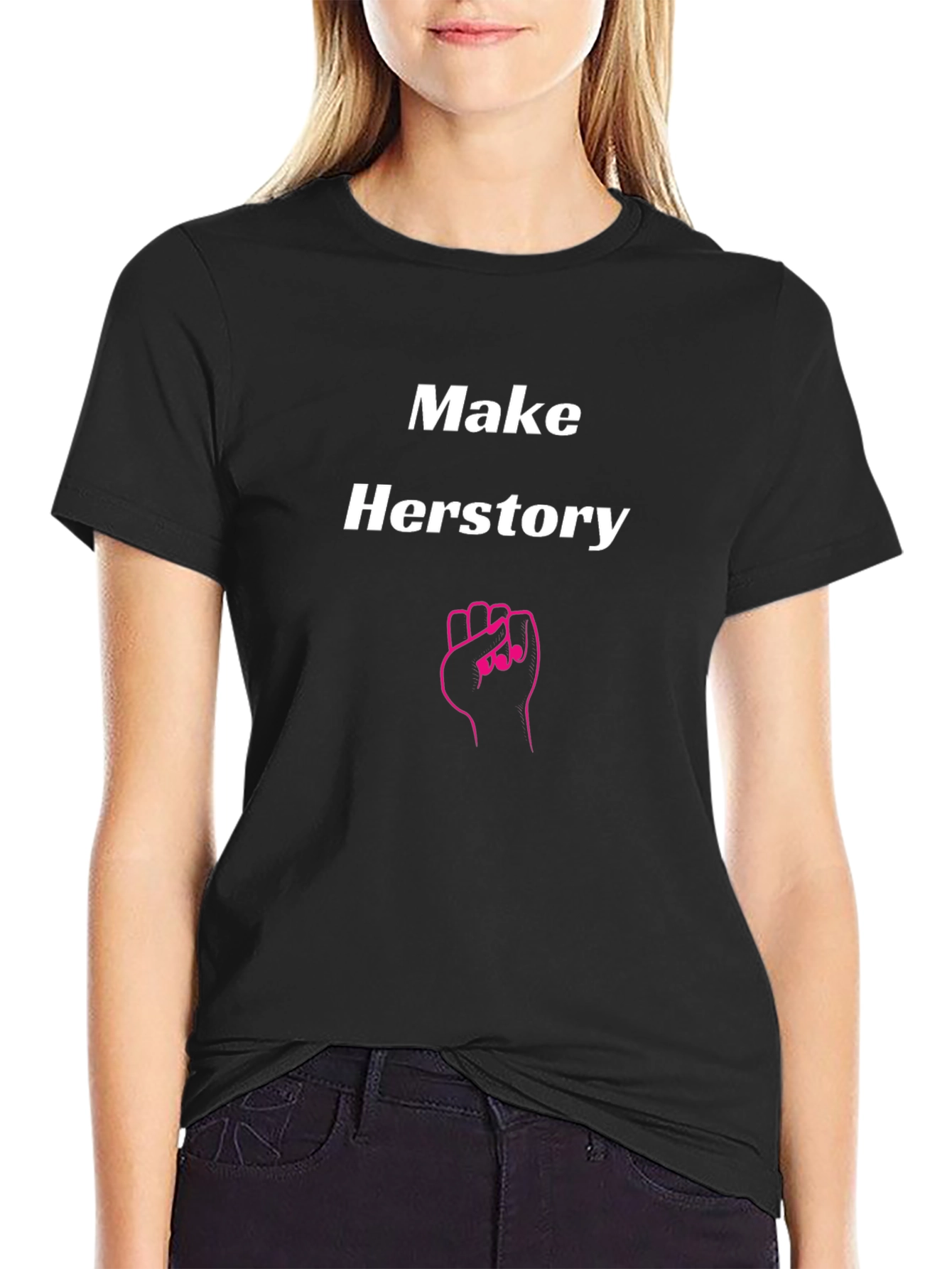 Make Herstory T-Shirt - Empowering Feminist Tee