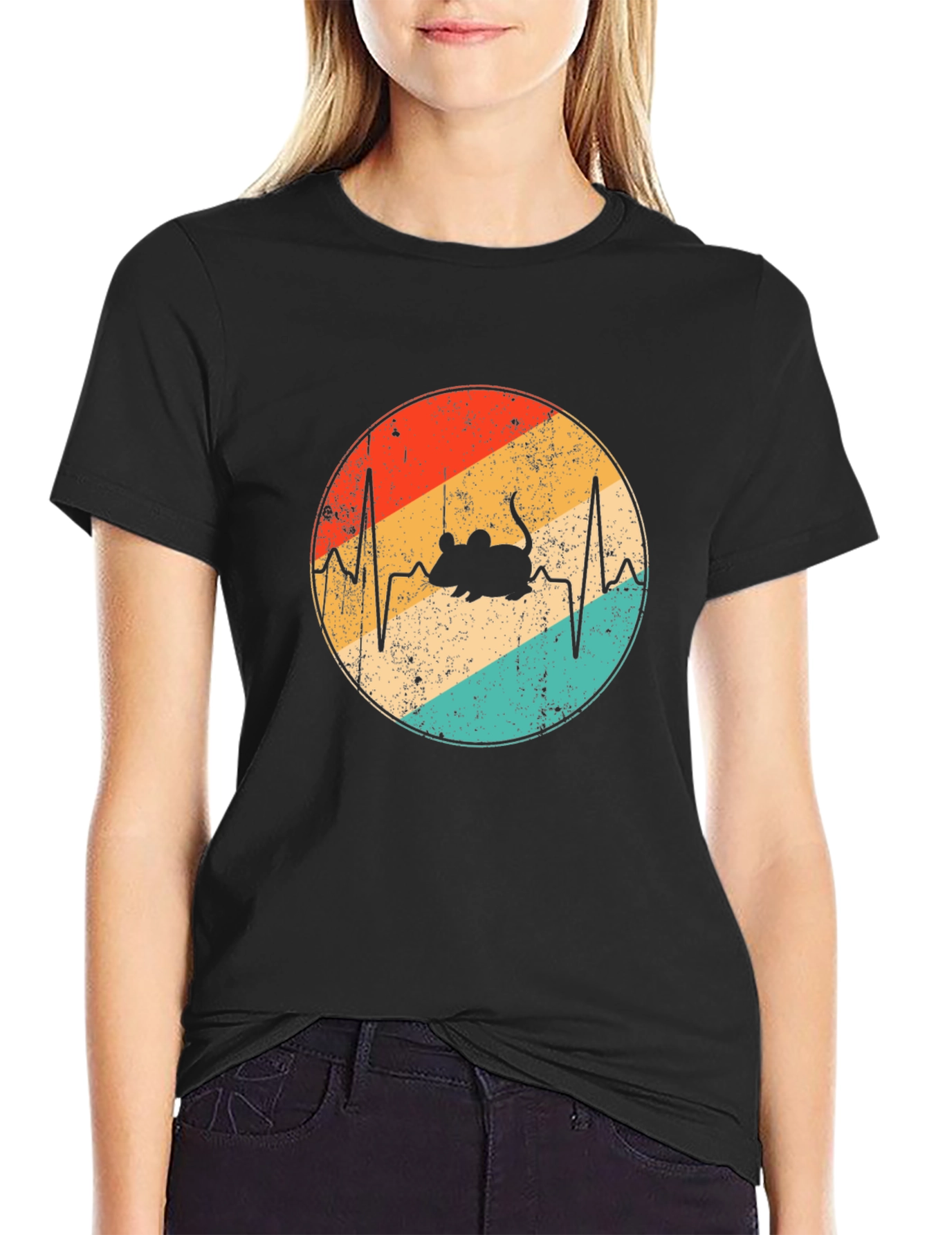 Retro Mouse Heartbeat T-Shirt