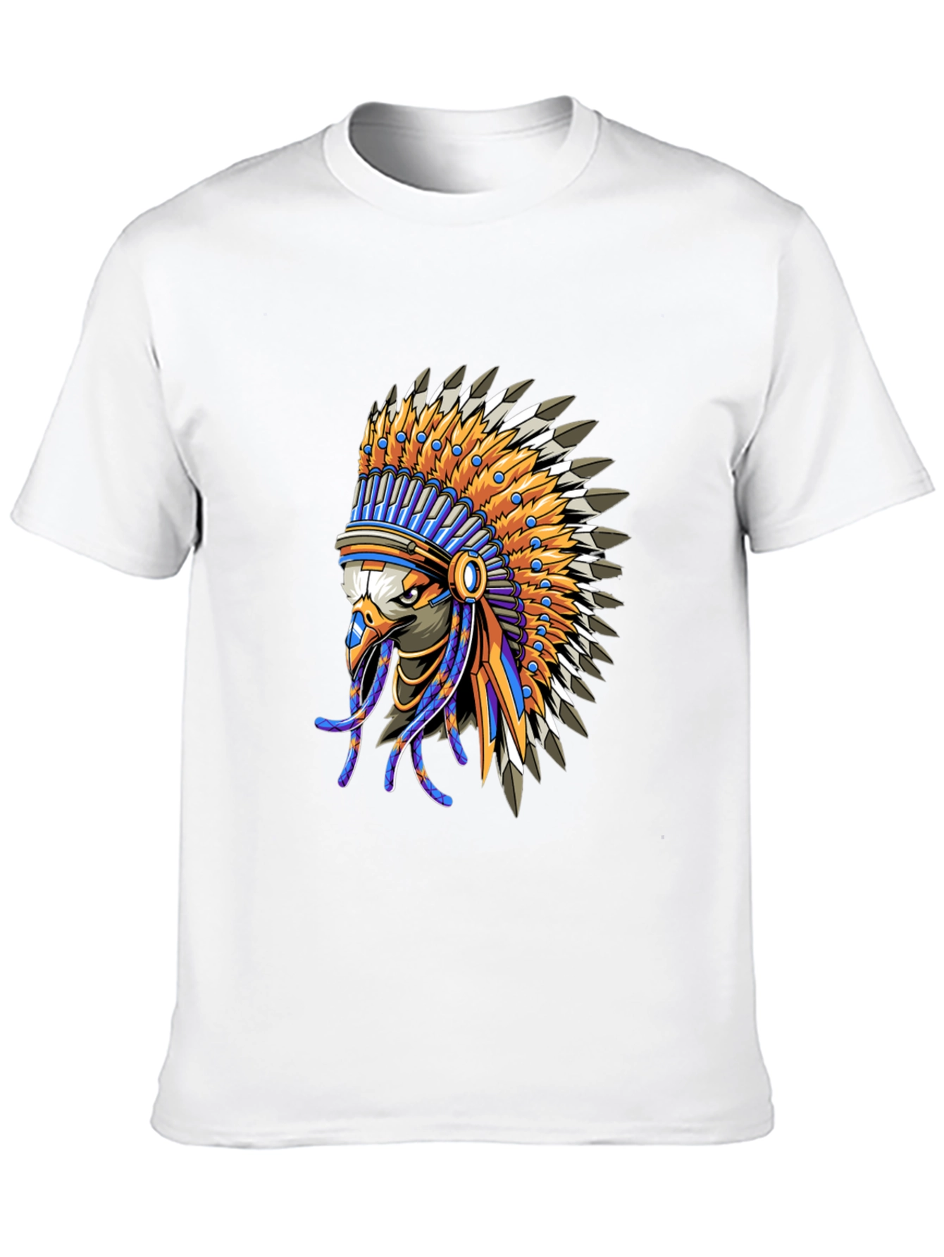 Eagle Headdress Graphic T-Shirt