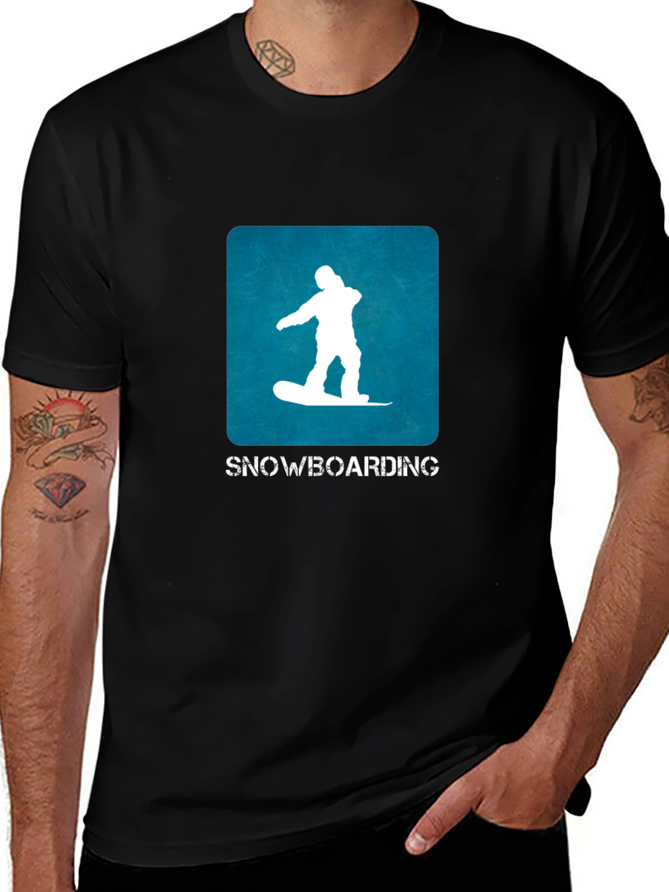 Snowboarding Graphic T-Shirt
