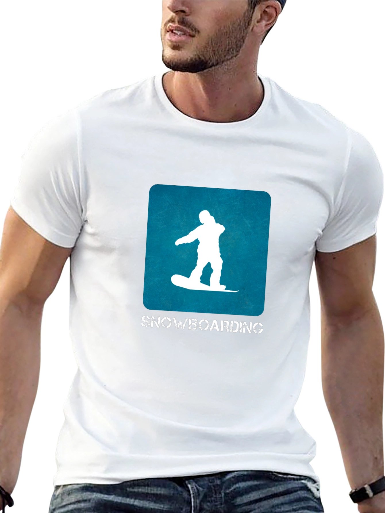 Snowboarding Graphic T-Shirt