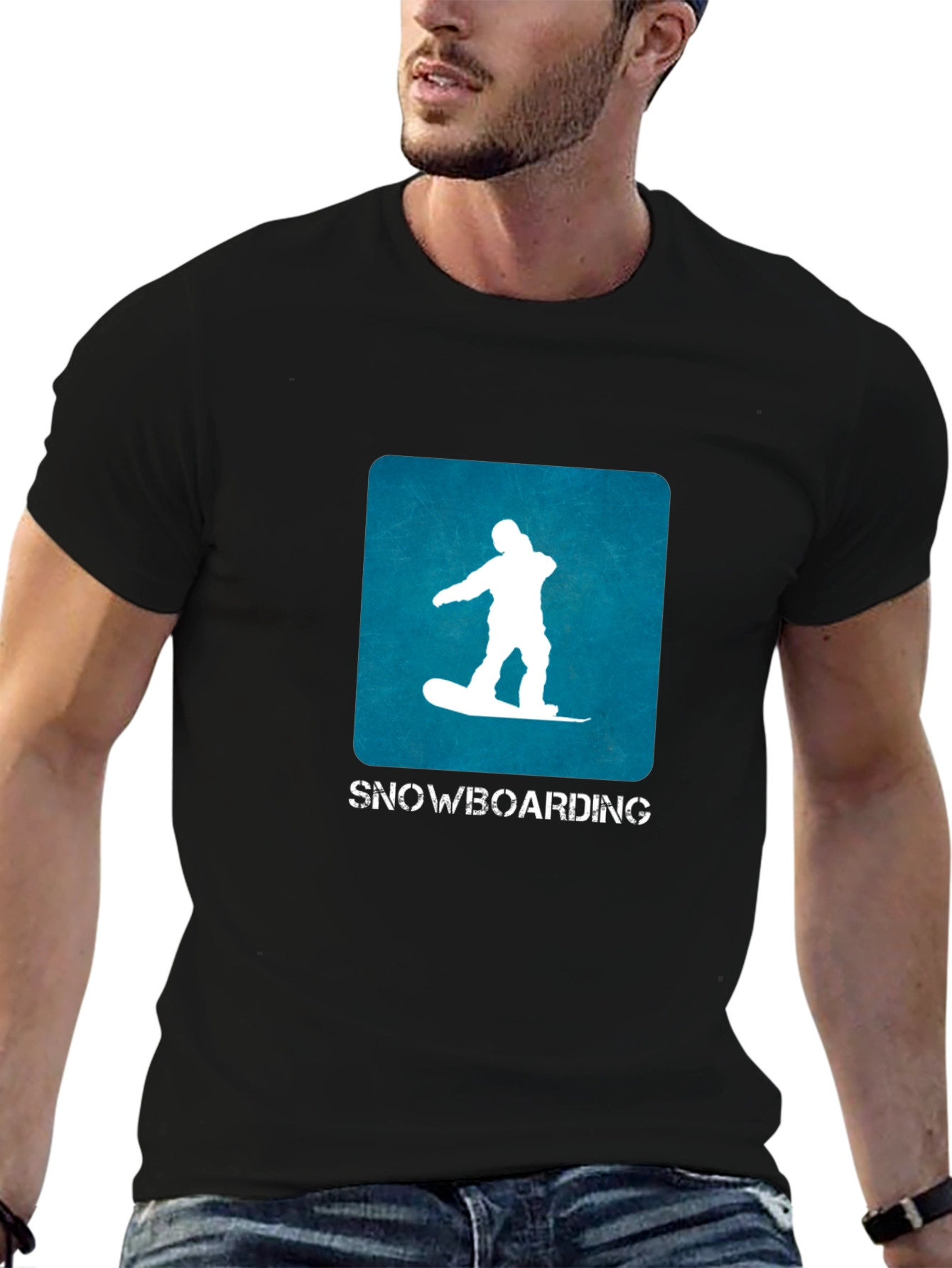 Snowboarding Graphic T-Shirt