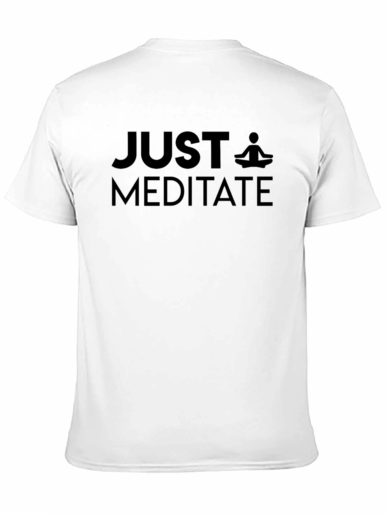 Just Meditate Graphic Tee - Relaxed Fit