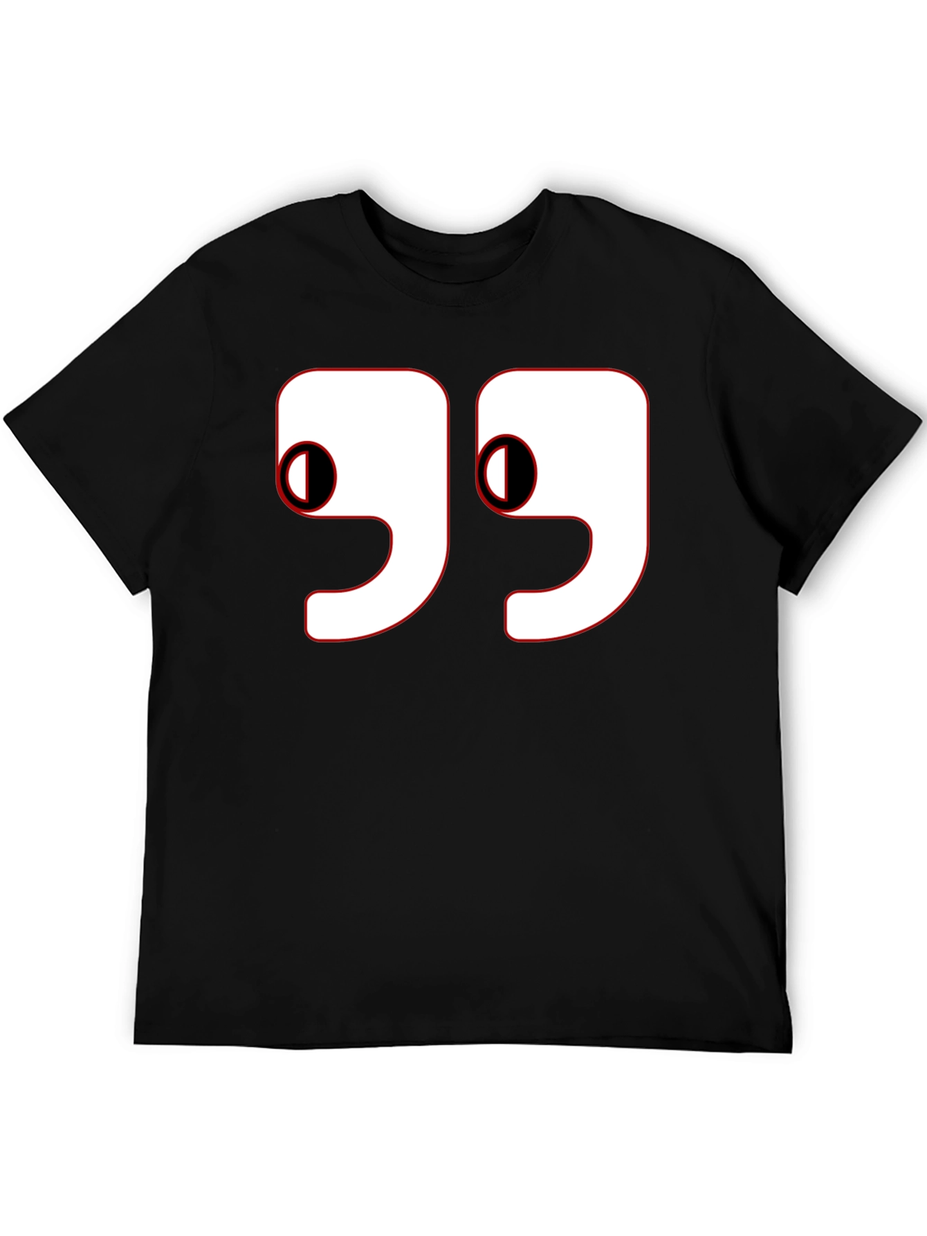 Quirky Number 99 Graphic Tee - Eye Catching Design