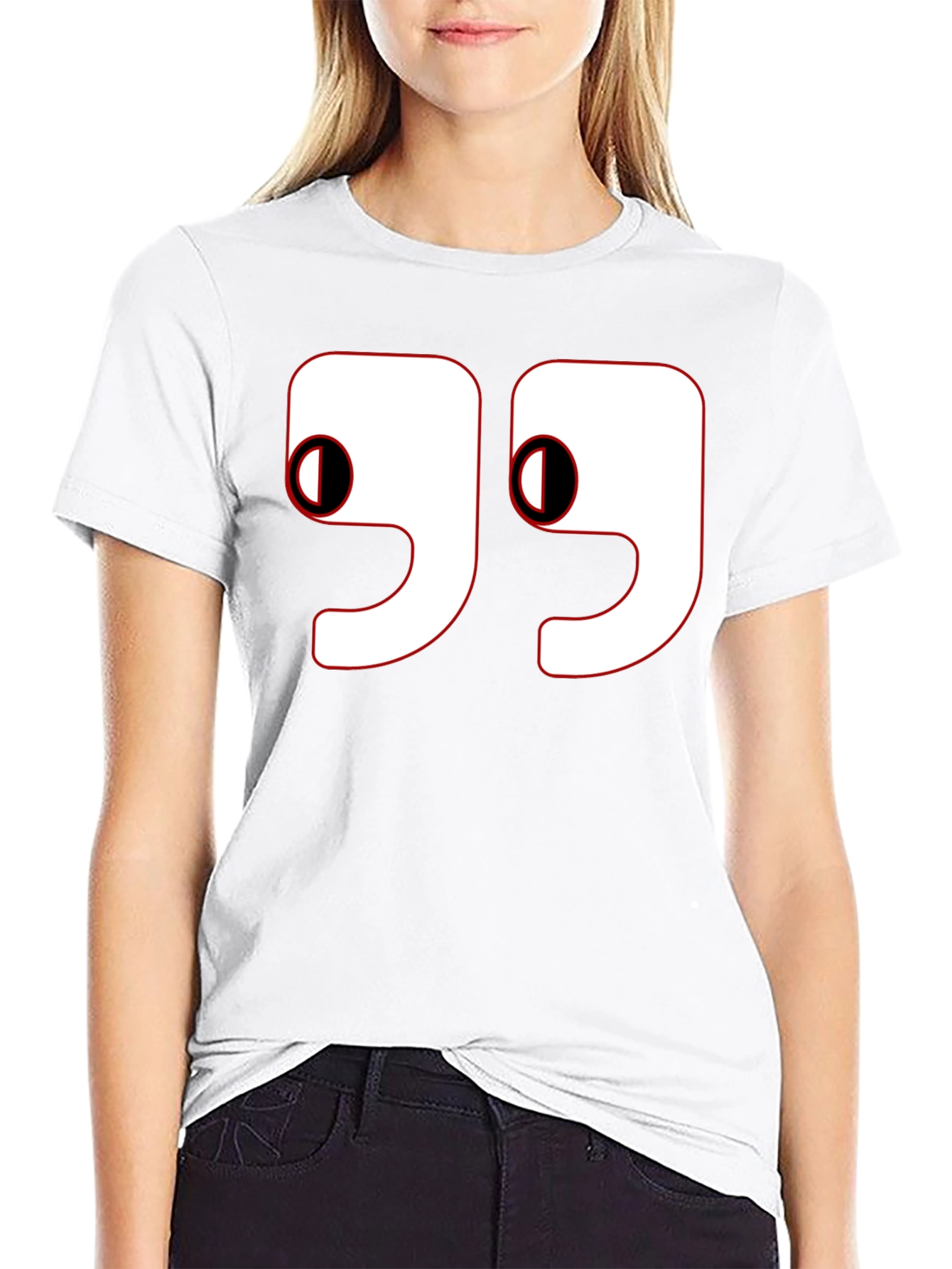 Quirky Number 99 Graphic Tee - Eye Catching Design