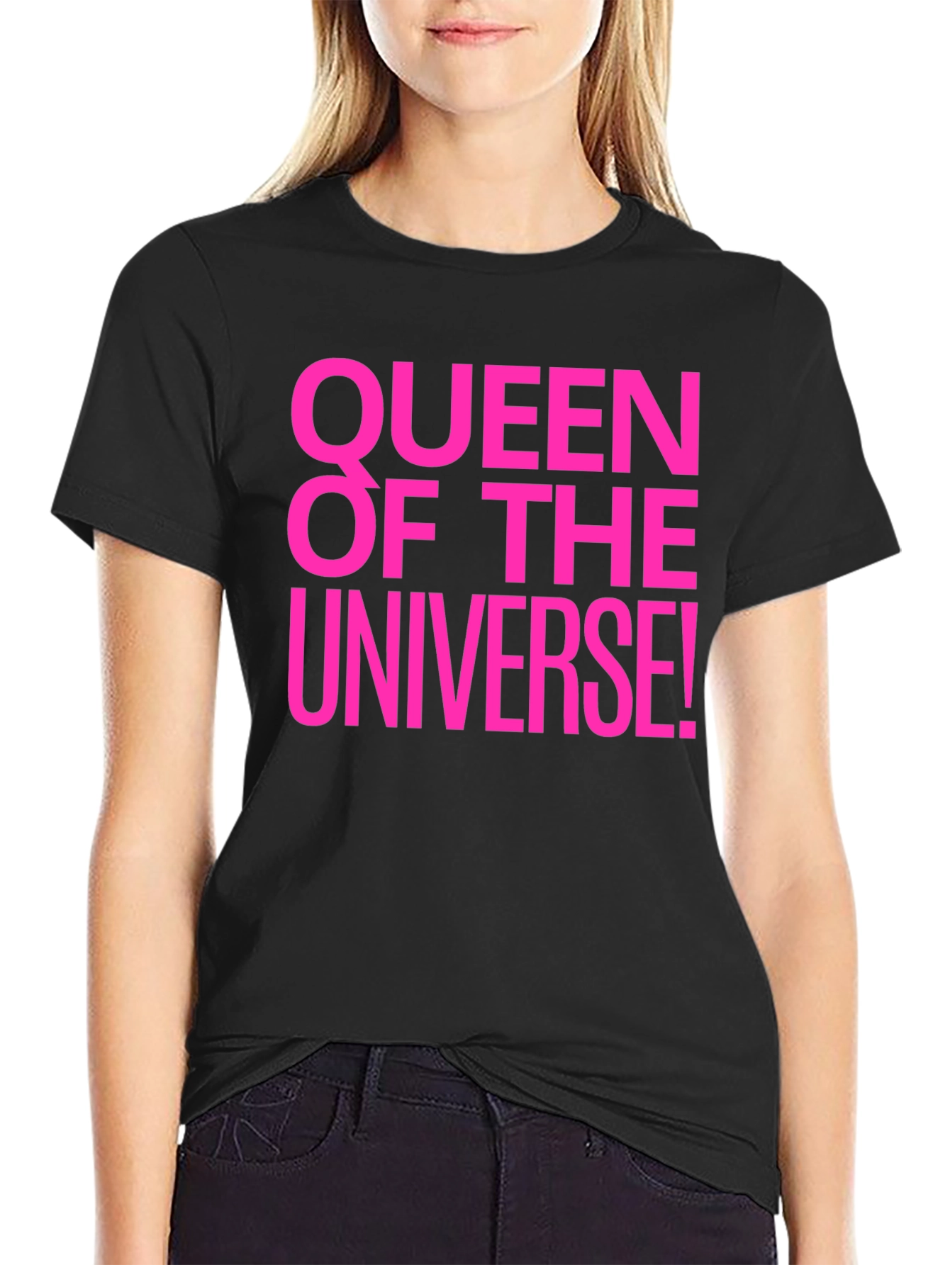Queen of the Universe Black T-Shirt